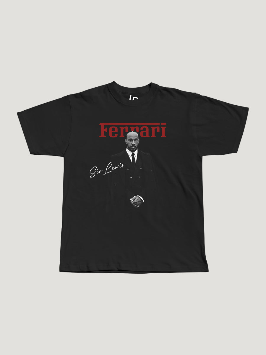 Sir Lewis Ferrari Tee (Front Print)