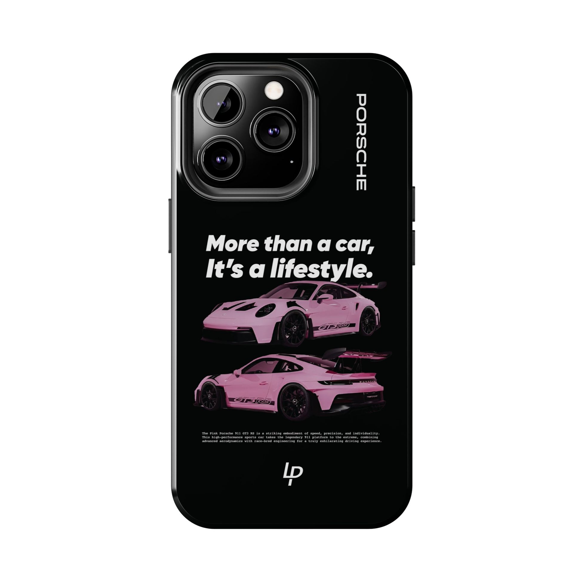 "It's a lifestyle" Porsche 911 GT3 RS iPhone Case