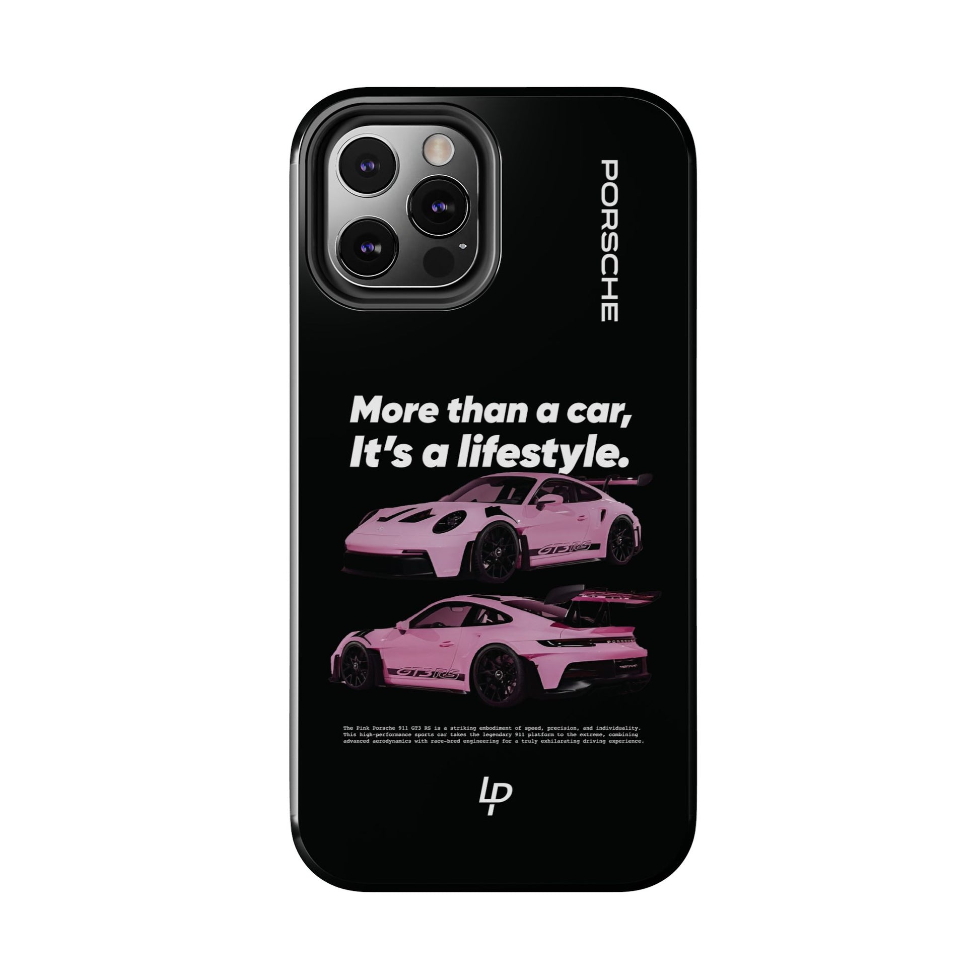 "It's a lifestyle" Porsche 911 GT3 RS iPhone Case