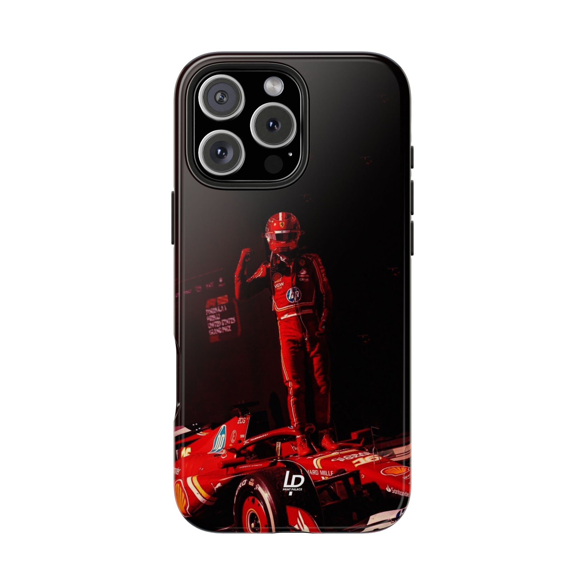 Charles Leclerc "Black" iPhone Case
