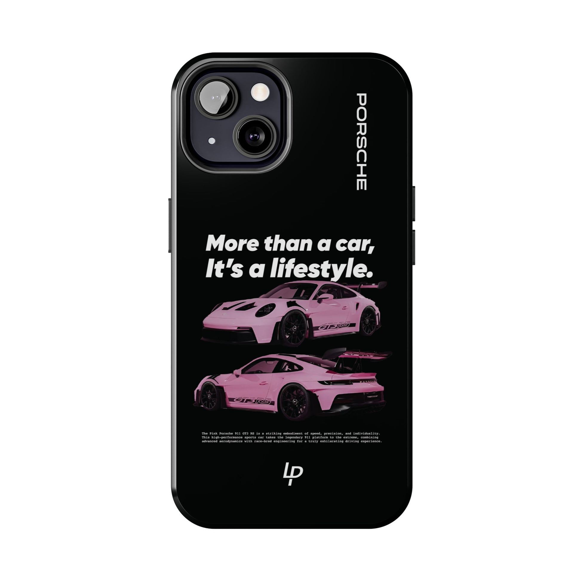 "It's a lifestyle" Porsche 911 GT3 RS iPhone Case