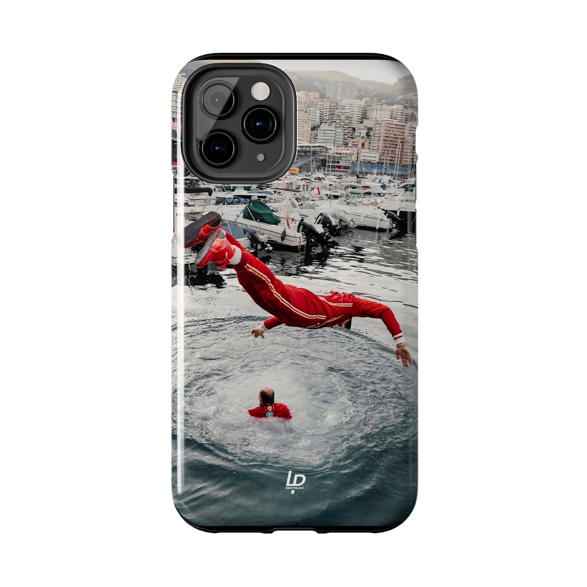 Charles Leclerc Monaco "Black" iPhone Case