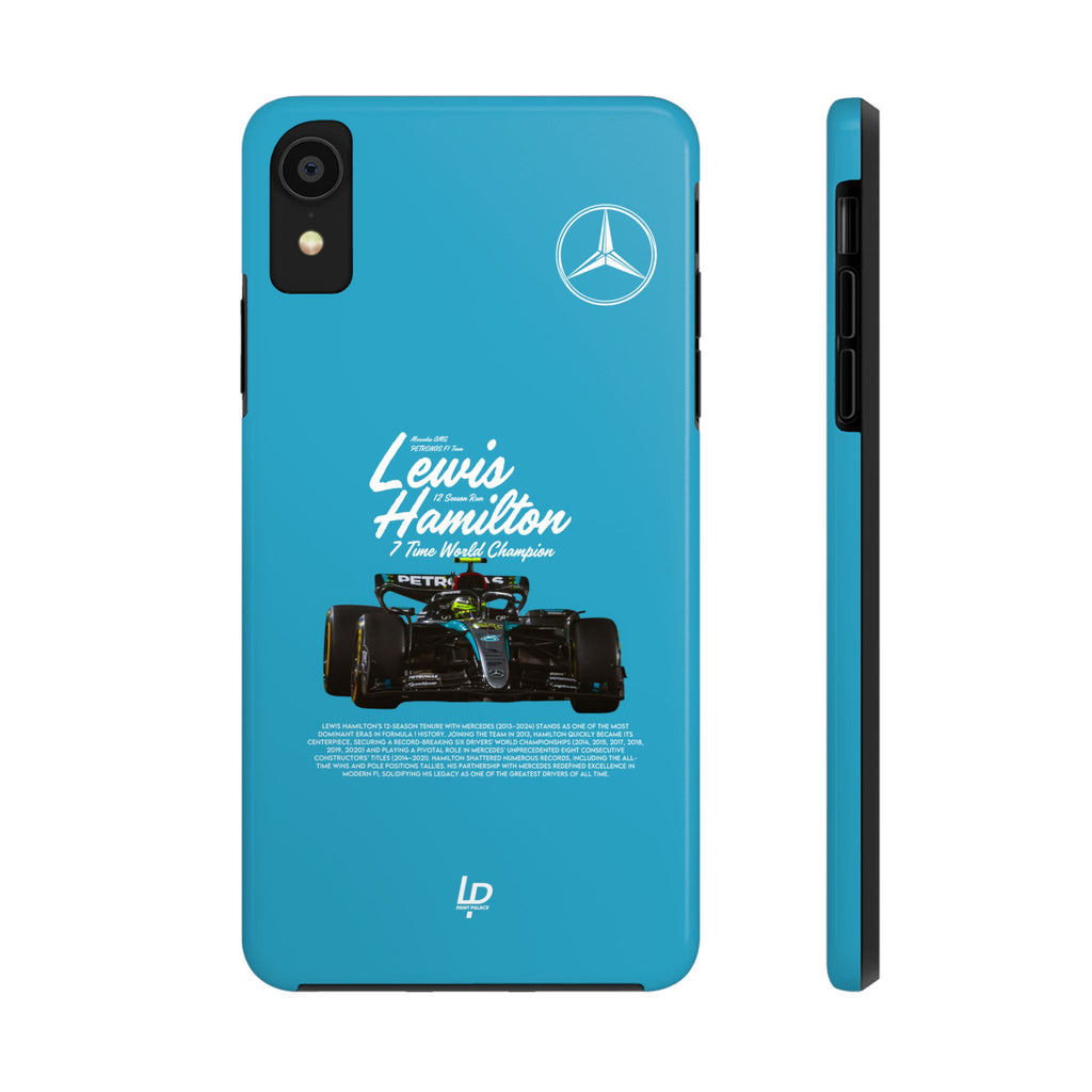 Lewis Hamilton Mercedes F1 “Turquoise" iPhone Case