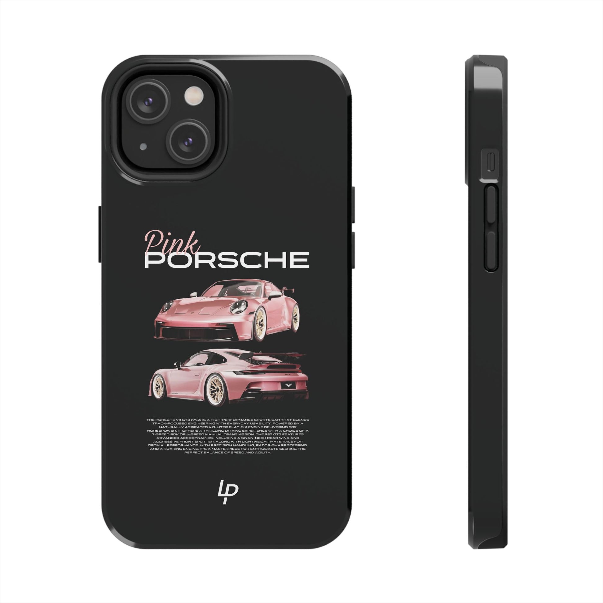 "Pink" Porsche 911 GT3 iPhone Case