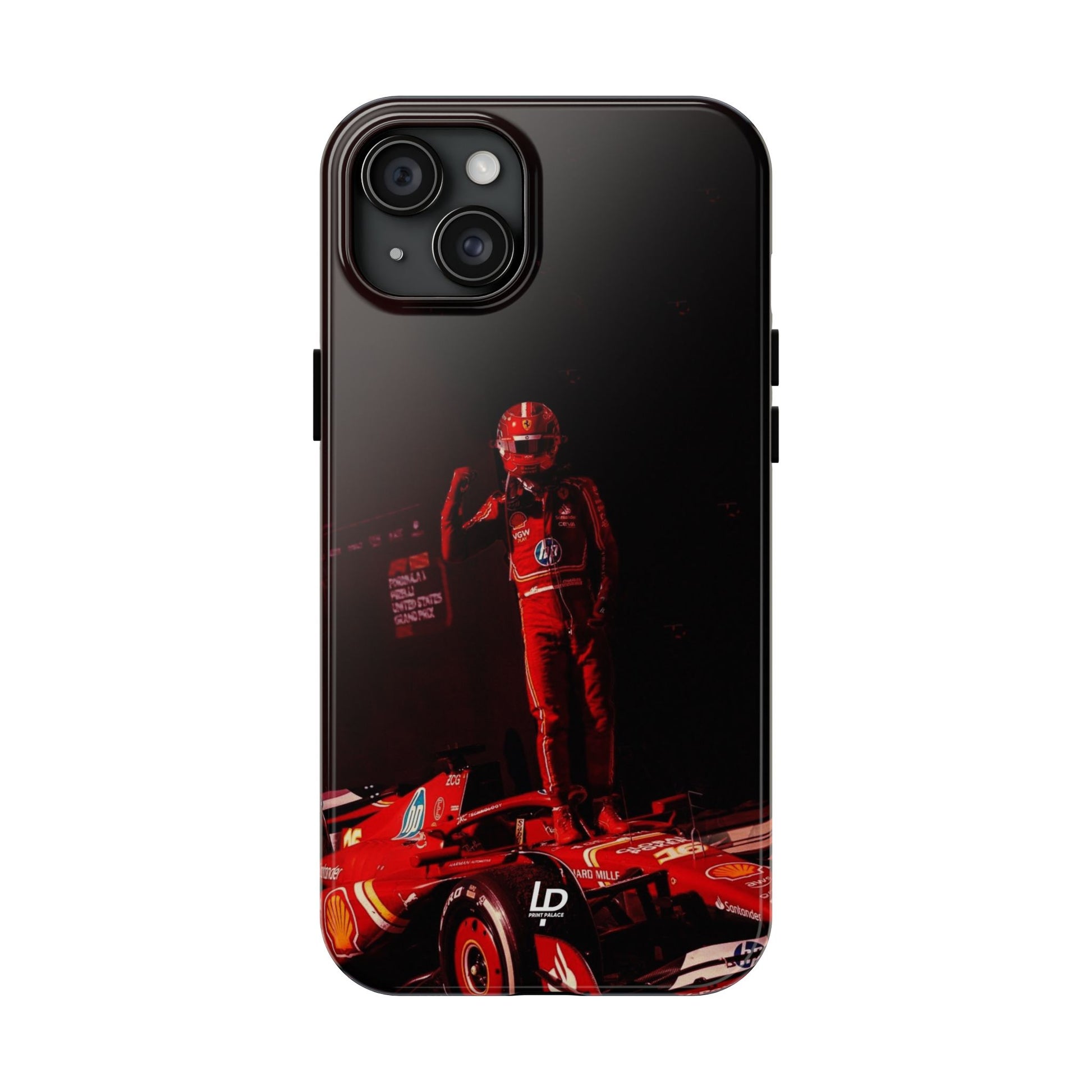 Charles Leclerc "Black" iPhone Case