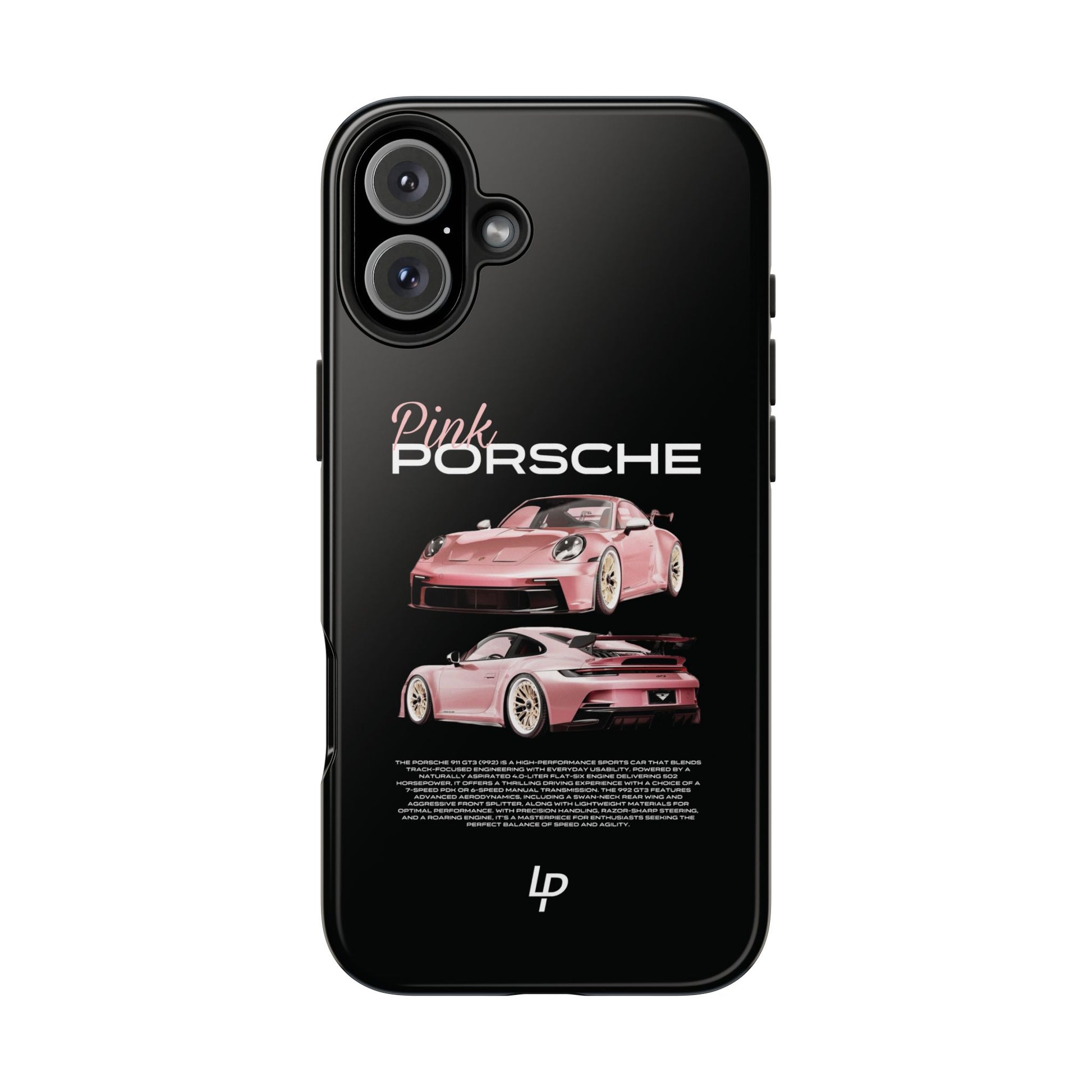 "Pink" Porsche 911 GT3 iPhone Case