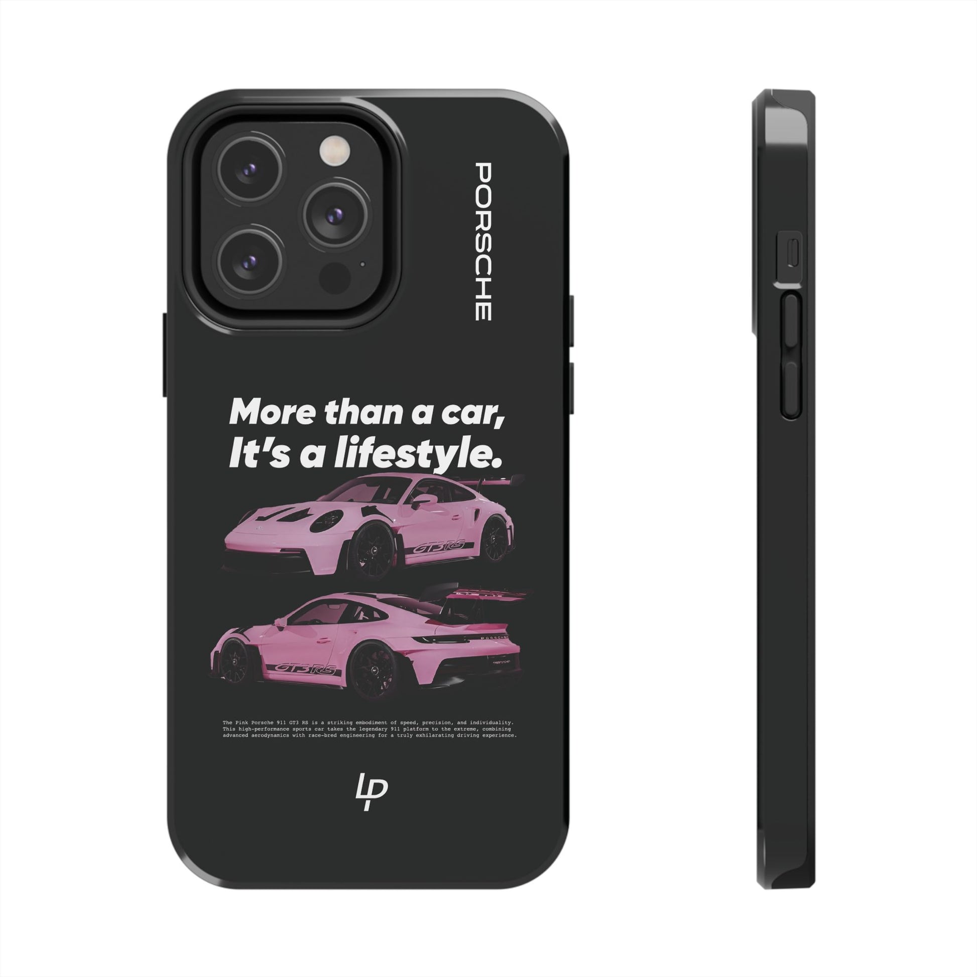 It's a lifestyle" Porsche 911 GT3 RS iPhone Case LP It's a lifestyle" Porsche 911 GT3 RS iPhone Case LP