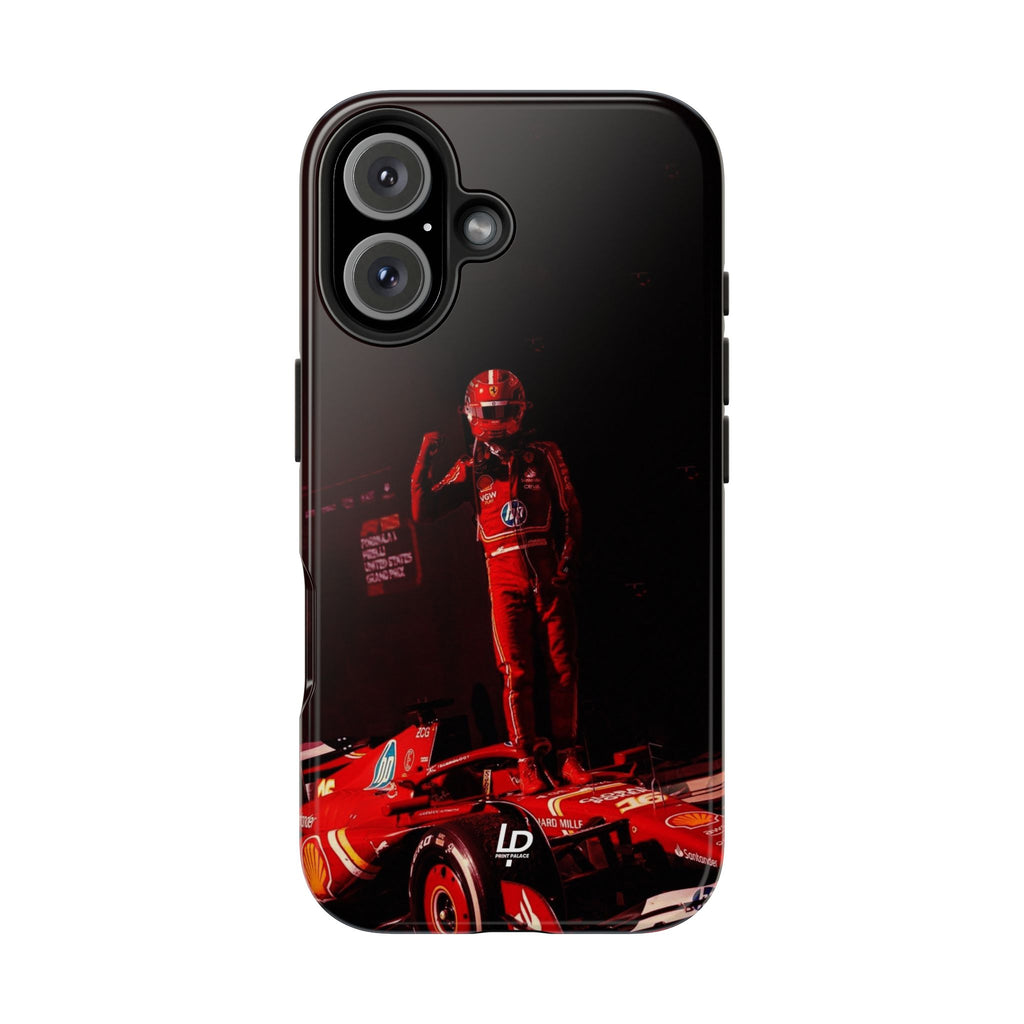 Charles Leclerc "Black" iPhone Case