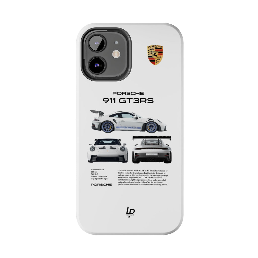 Porsche 911 GT3 RS "White" iPhone Case