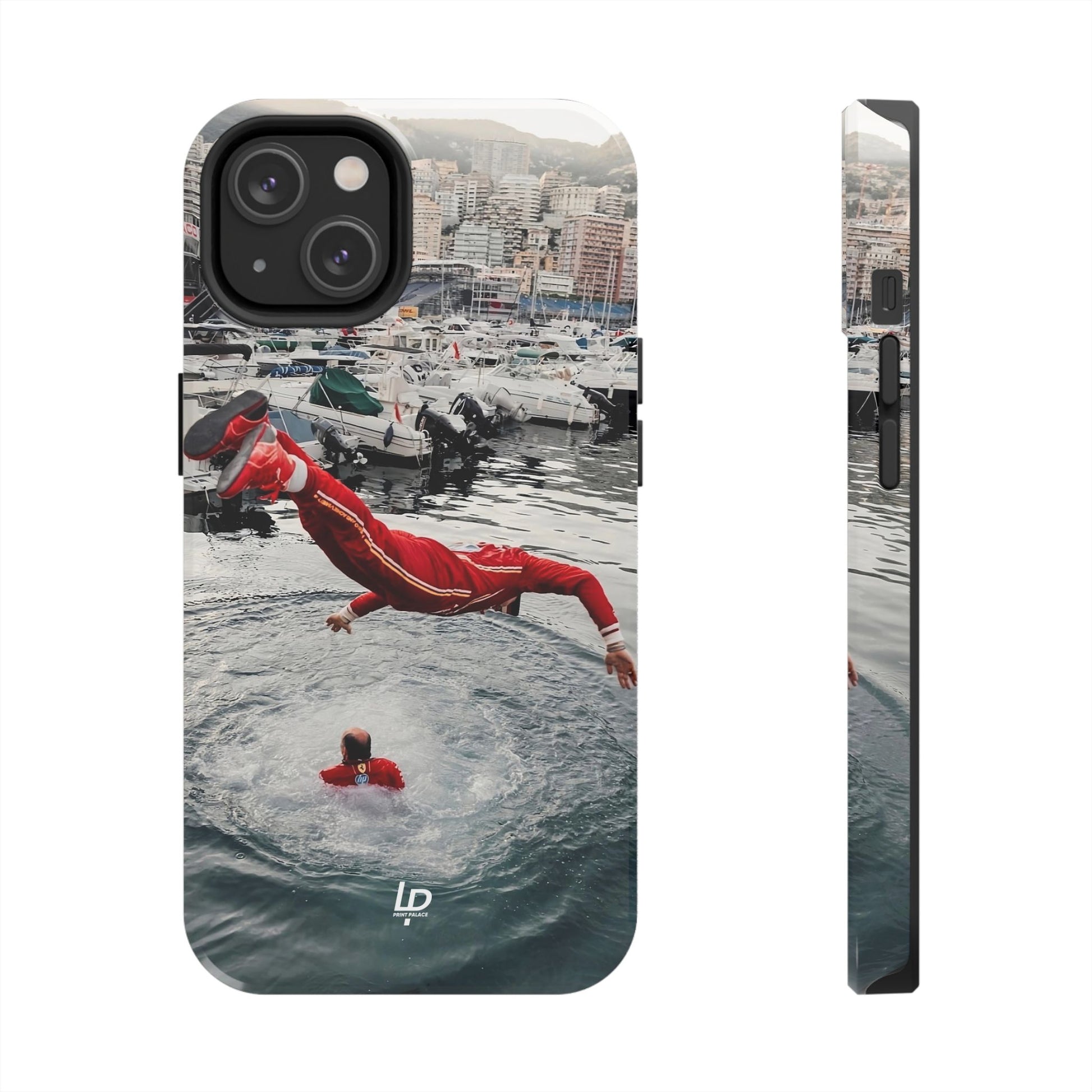 Charles Leclerc Monaco "Black" iPhone Case