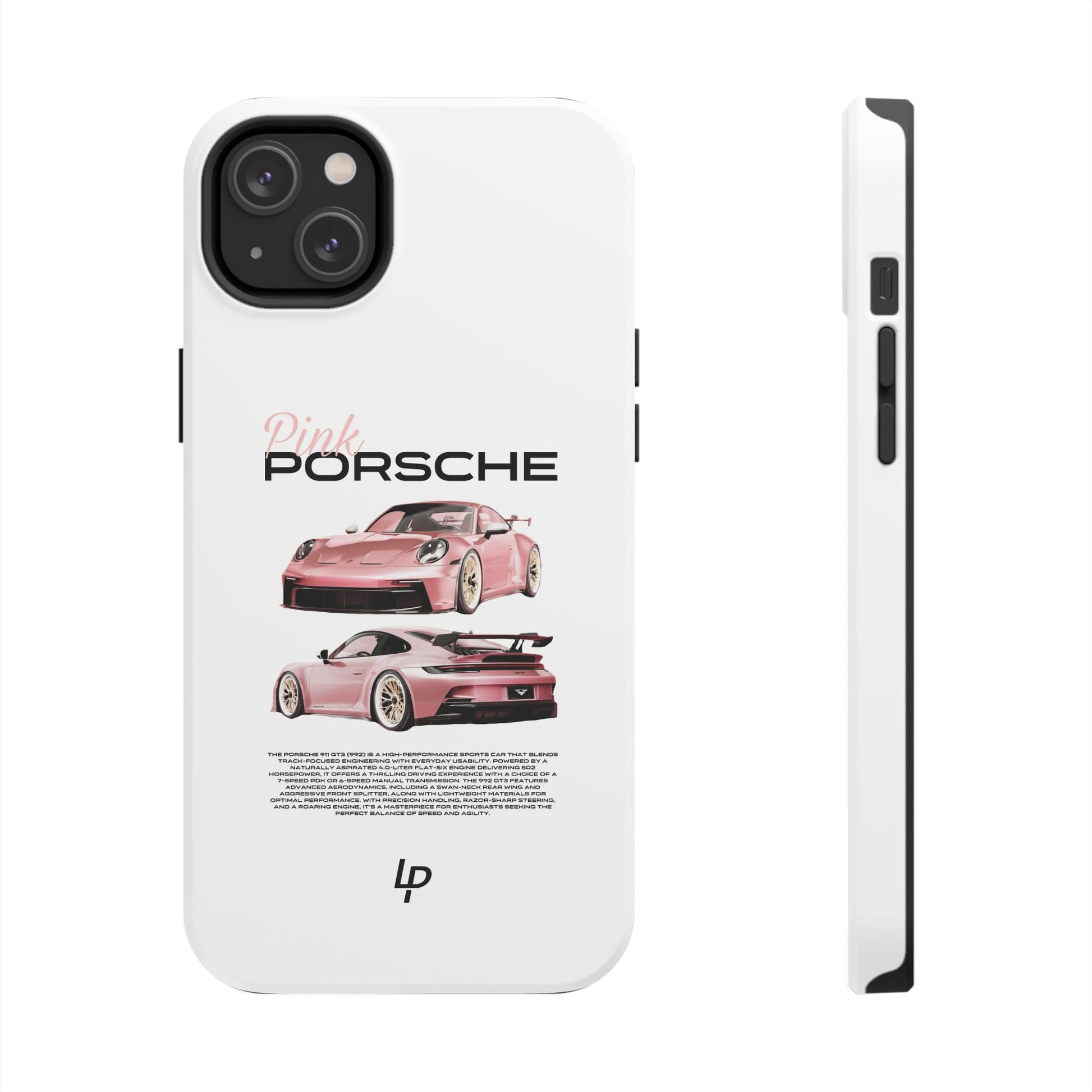"Pink" Porsche 911 GT3 iPhone Case