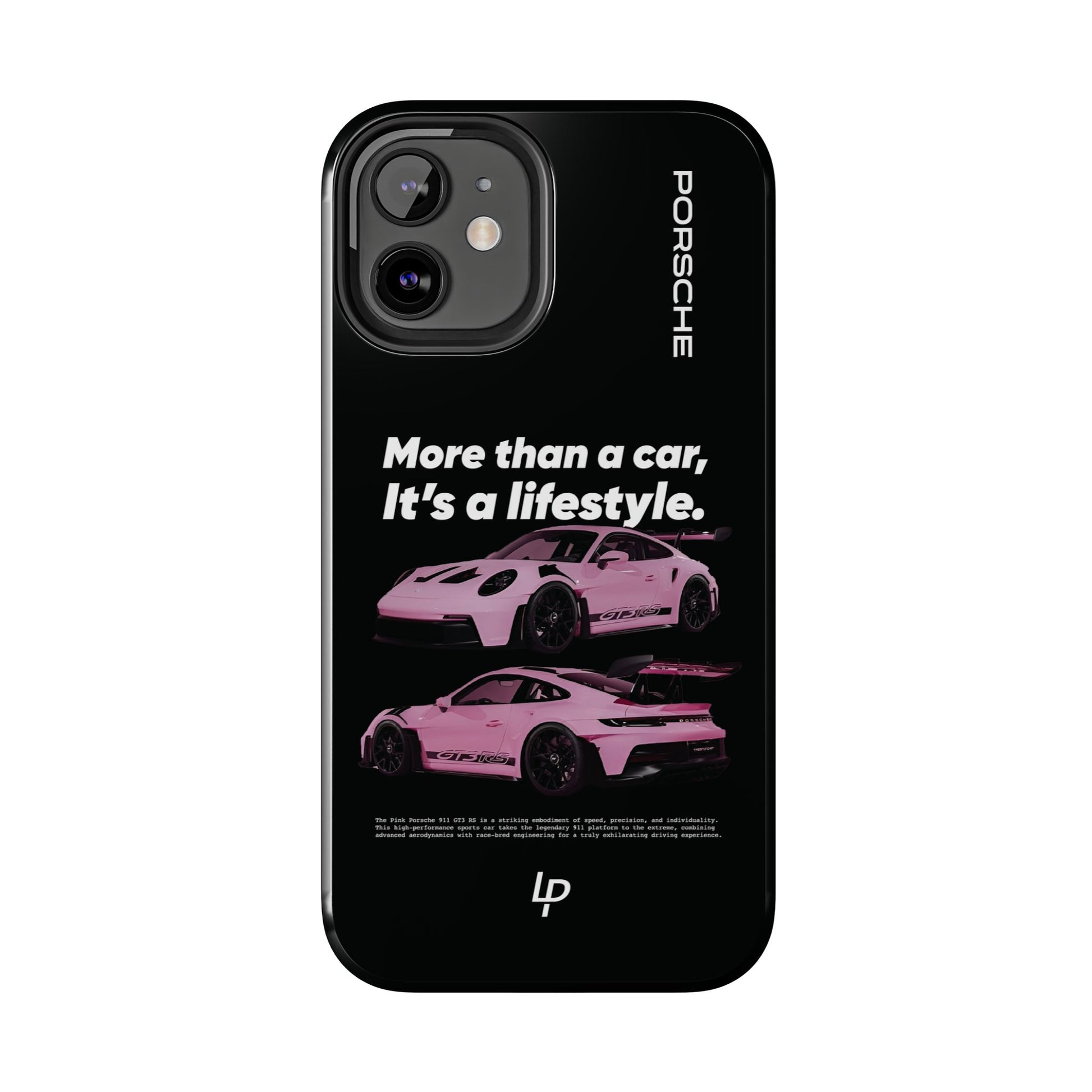 "It's a lifestyle" Porsche 911 GT3 RS iPhone Case