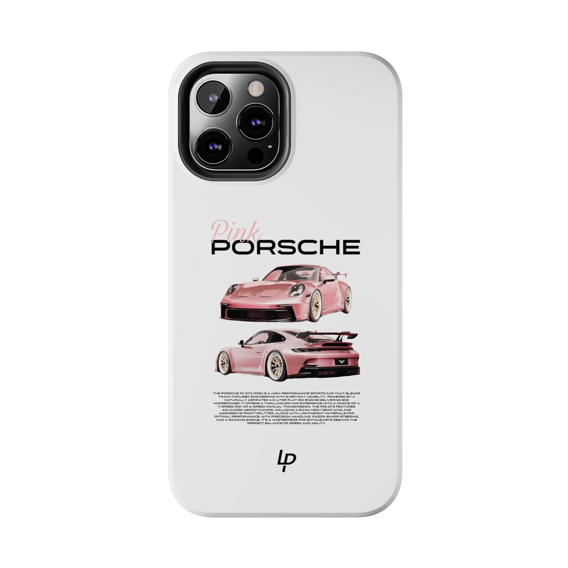 "Pink" Porsche 911 GT3 iPhone Case
