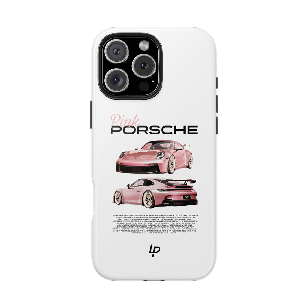 "Pink" Porsche 911 GT3 iPhone Case