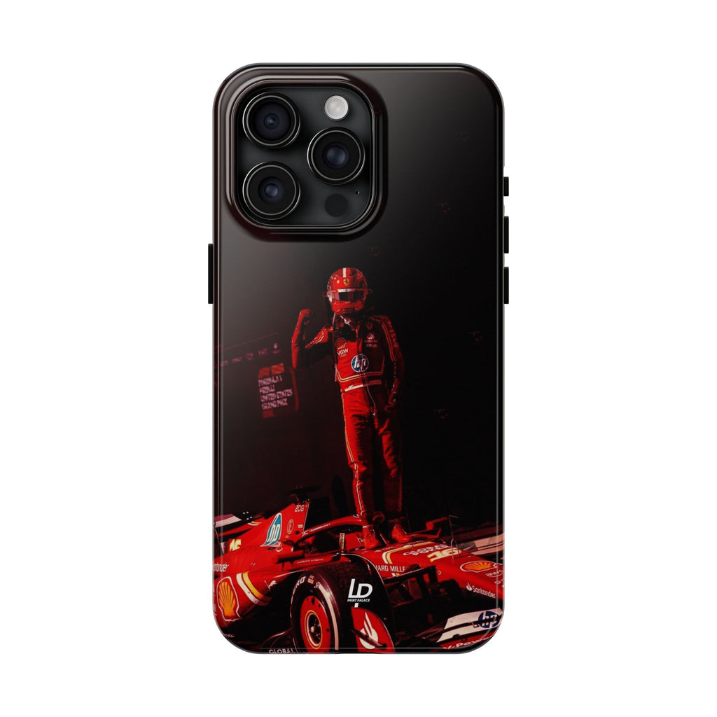 Charles Leclerc "Black" iPhone Case