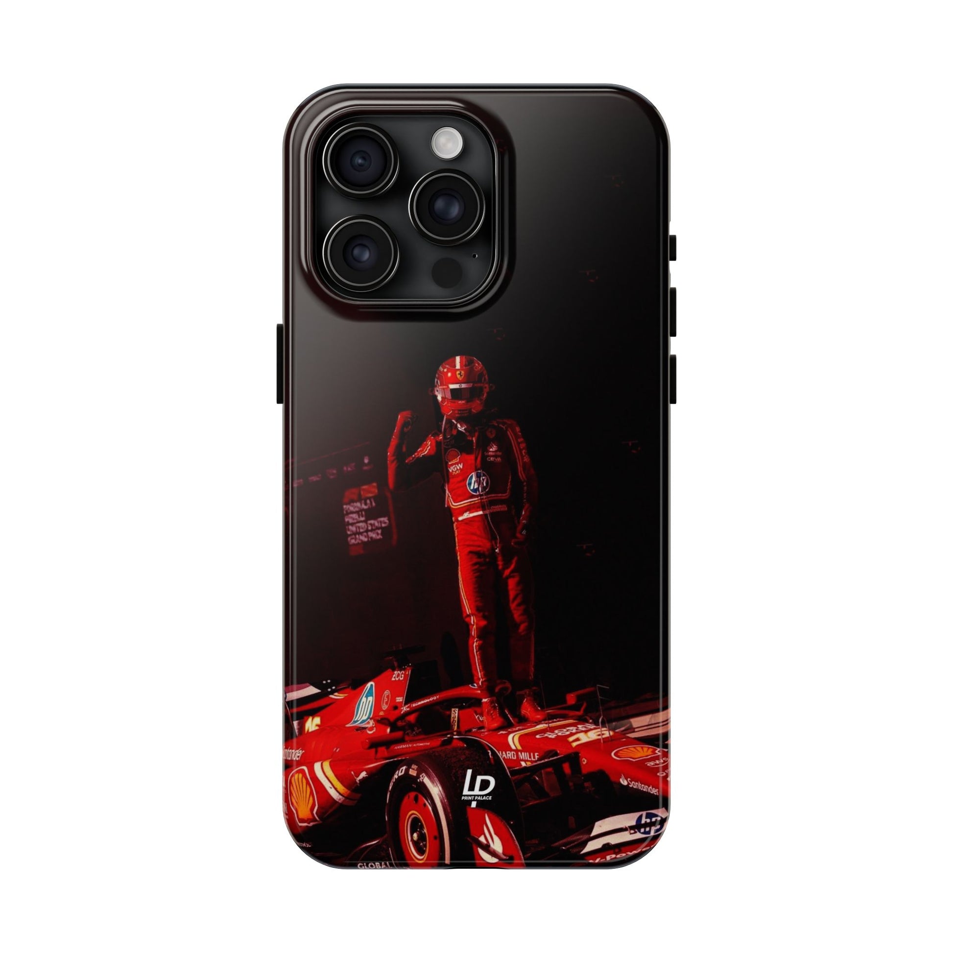 Charles Leclerc "Black" iPhone Case