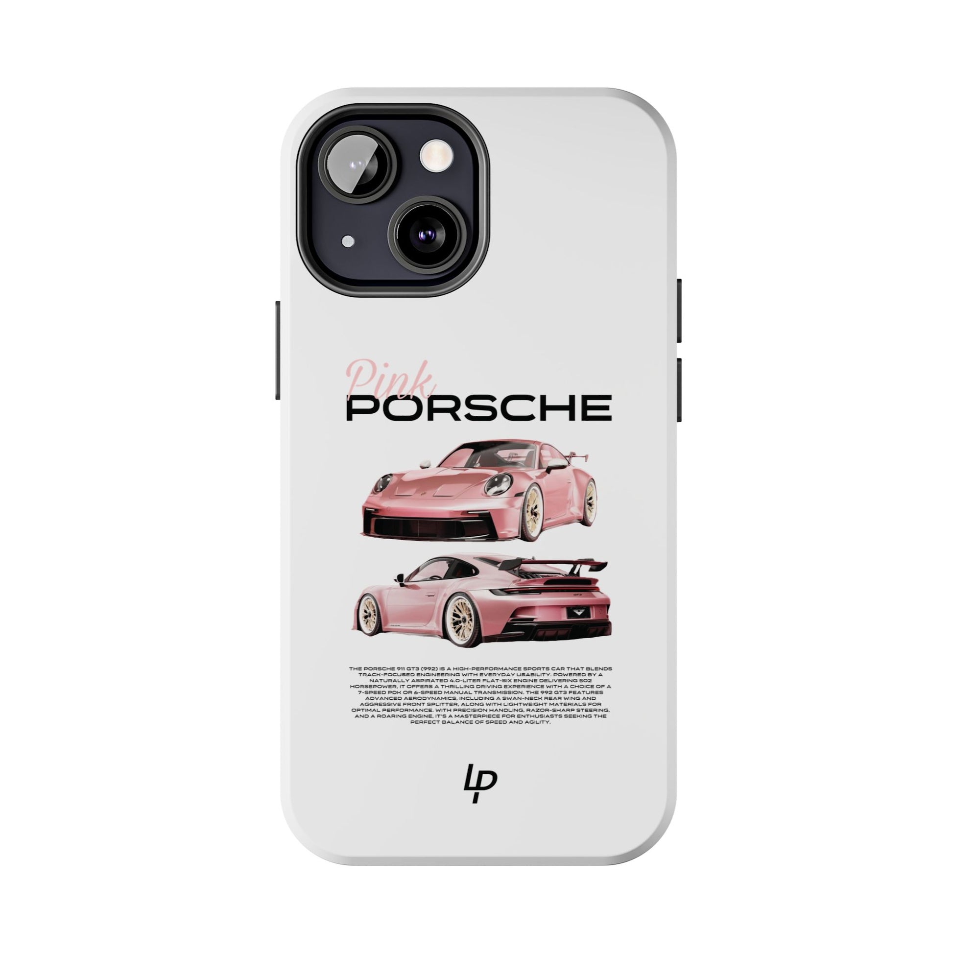 "Pink" Porsche 911 GT3 iPhone Case