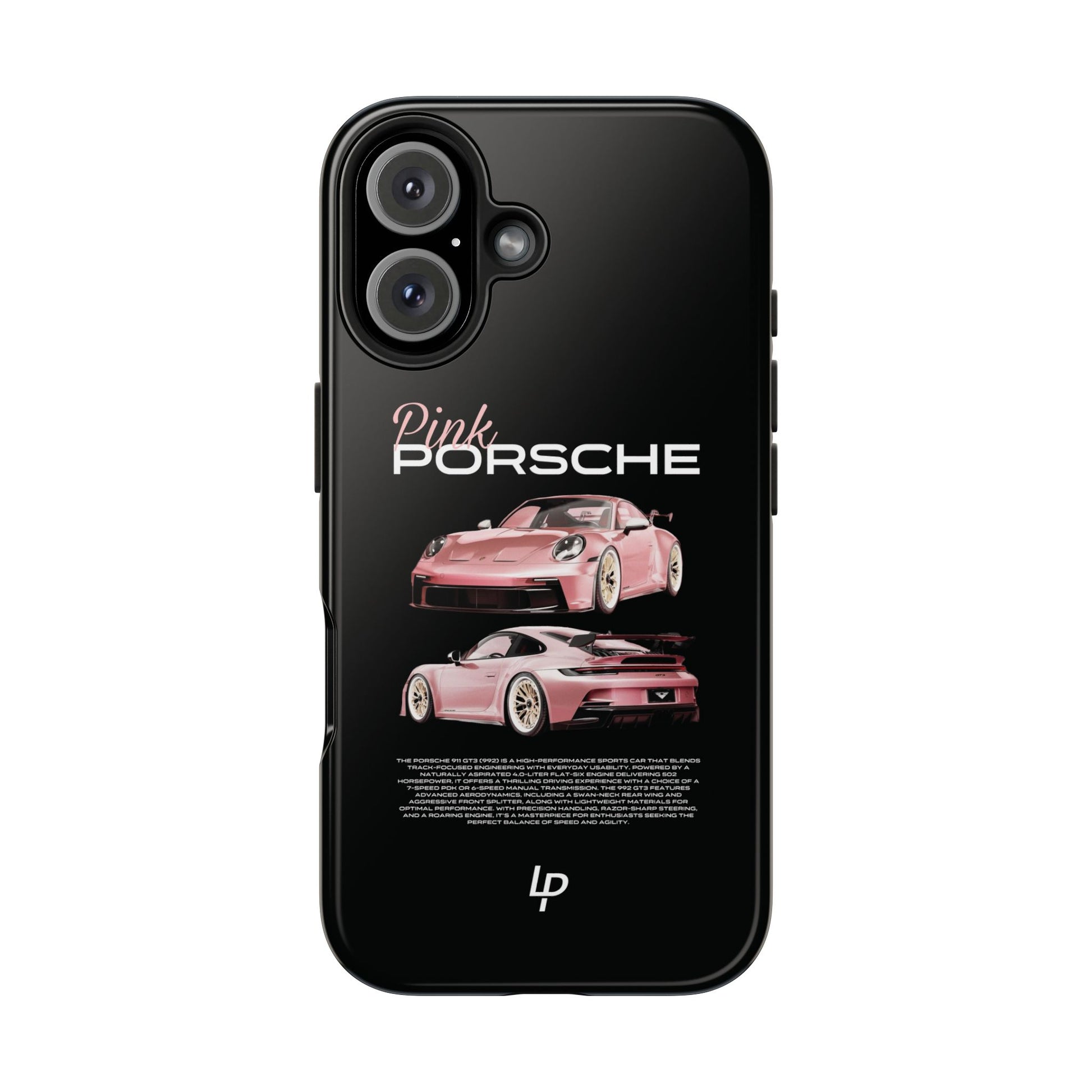 "Pink" Porsche 911 GT3 iPhone Case