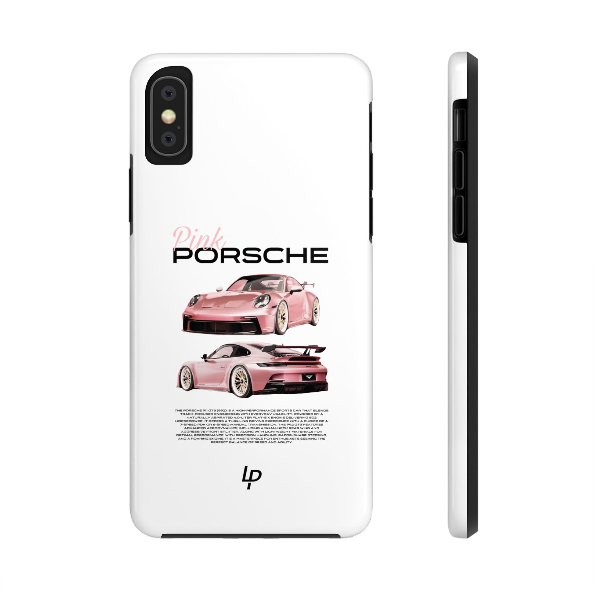 "Pink" Porsche 911 GT3 iPhone Case