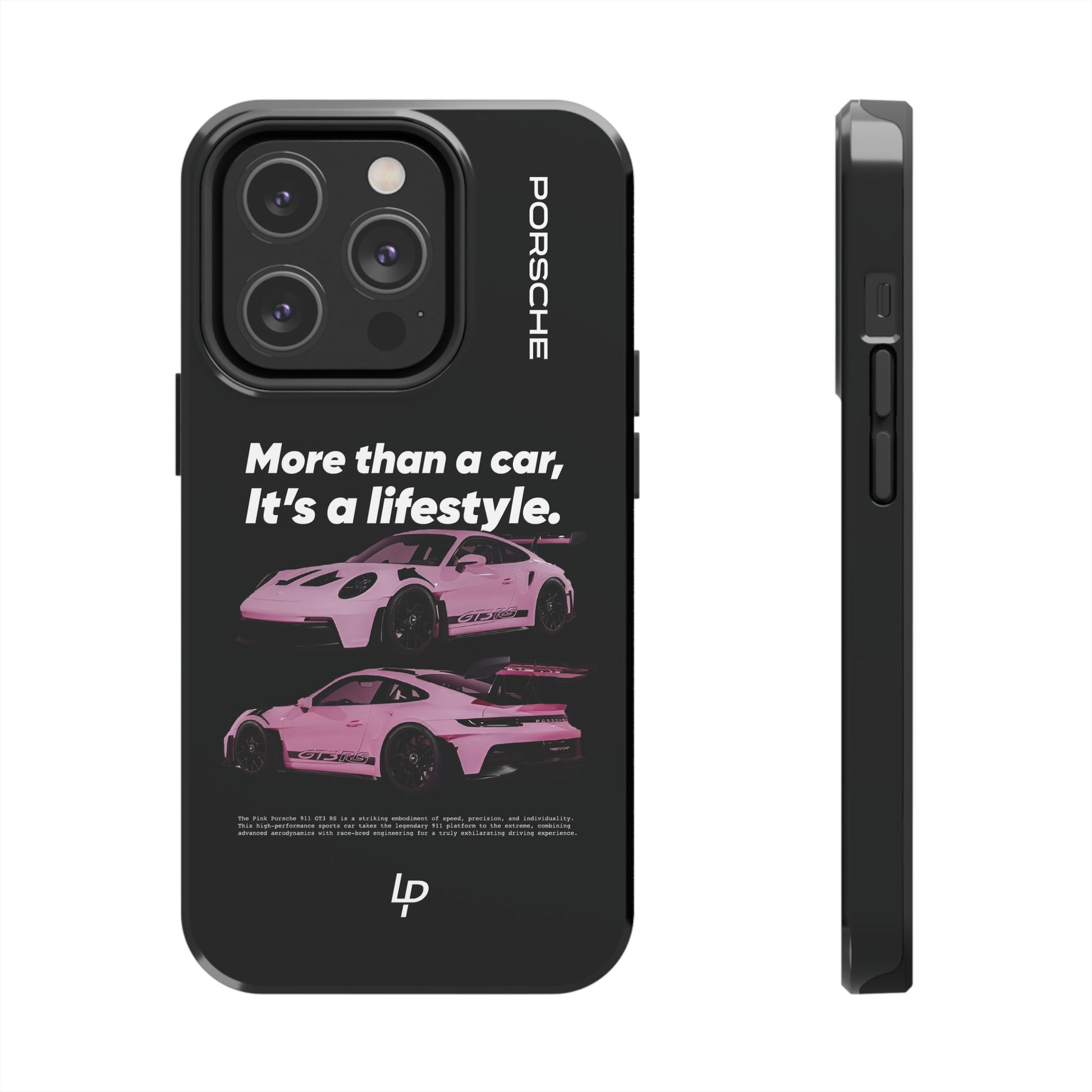 "It's a lifestyle" Porsche 911 GT3 RS iPhone Case