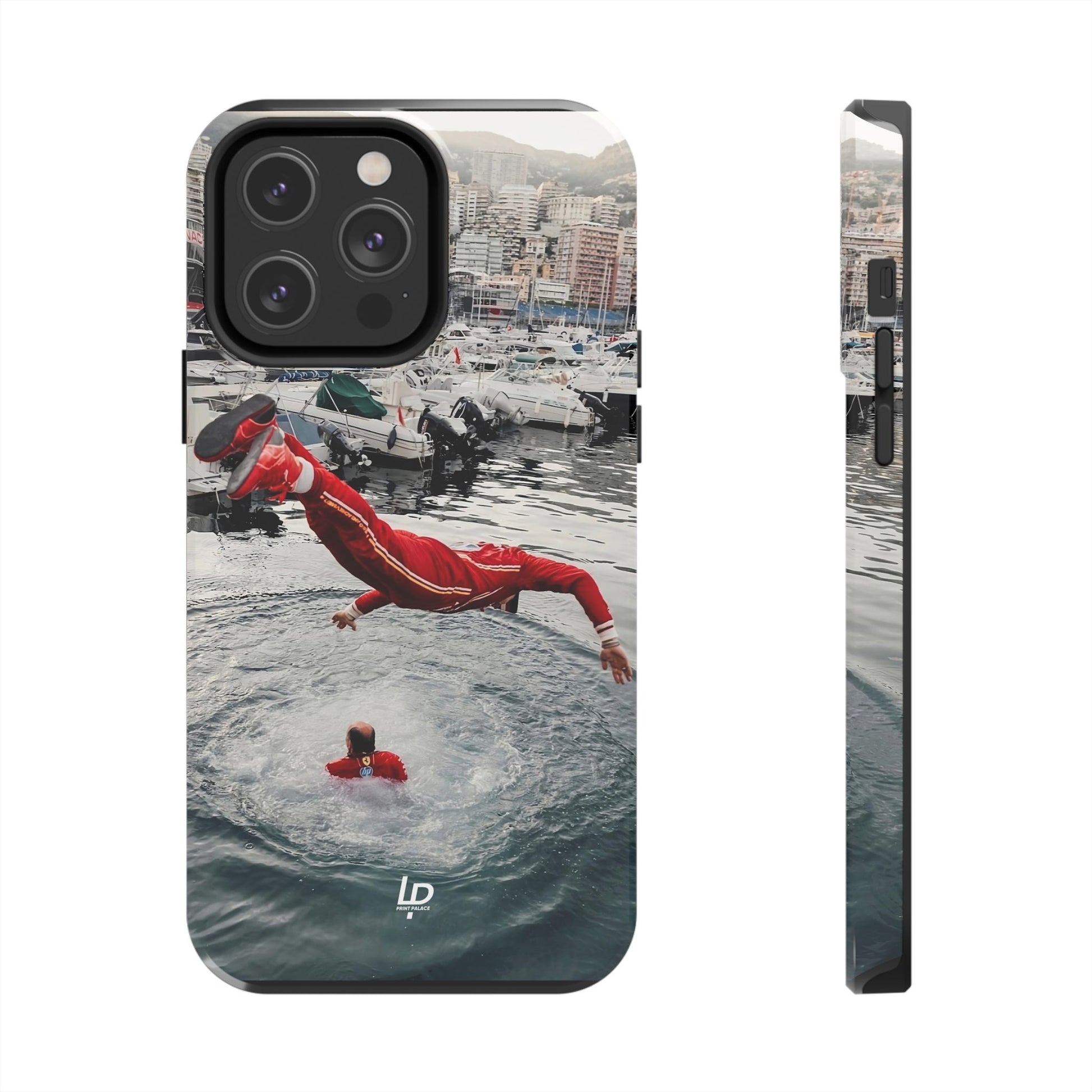 Charles Leclerc Monaco "Black" iPhone Case