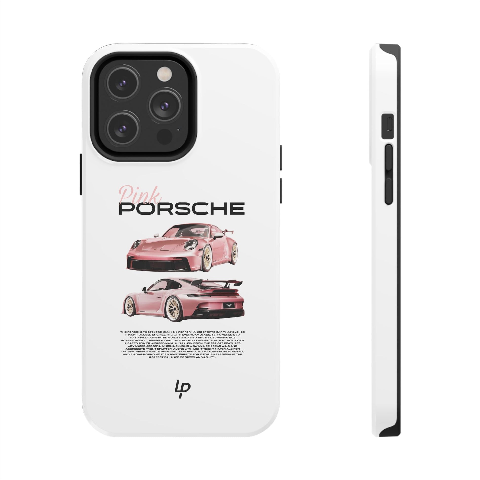 "Pink" Porsche 911 GT3 iPhone Case