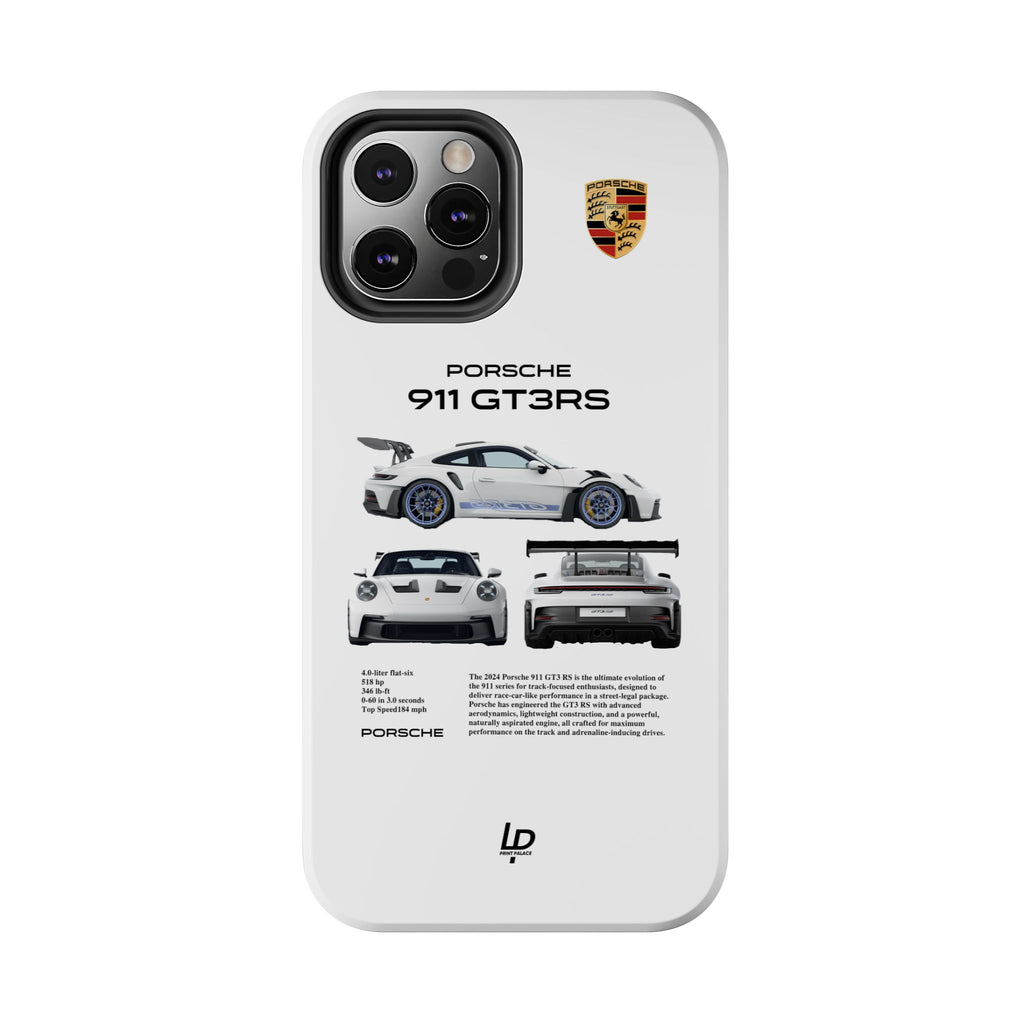 Porsche 911 GT3 RS "White" iPhone Case