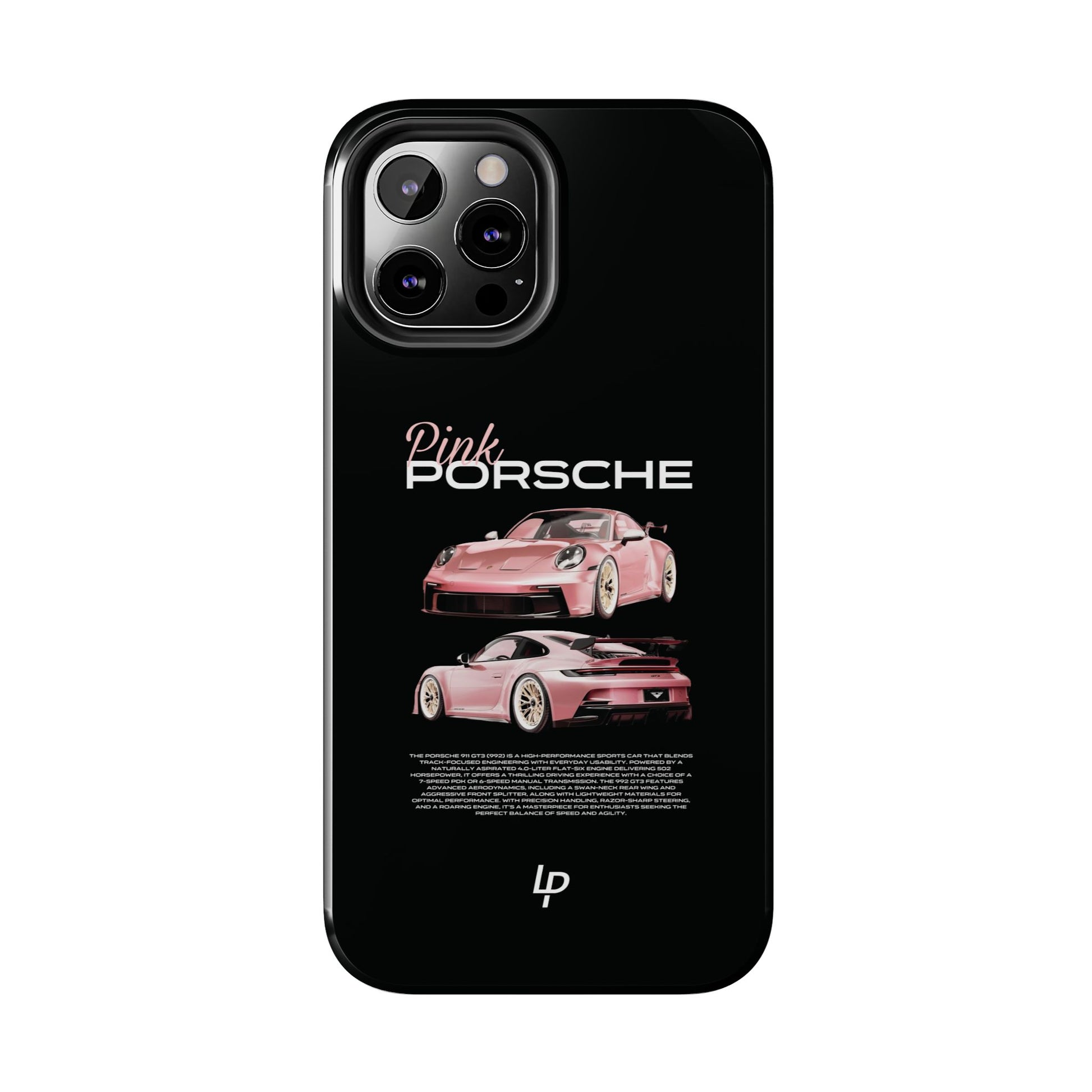 "Pink" Porsche 911 GT3 iPhone Case