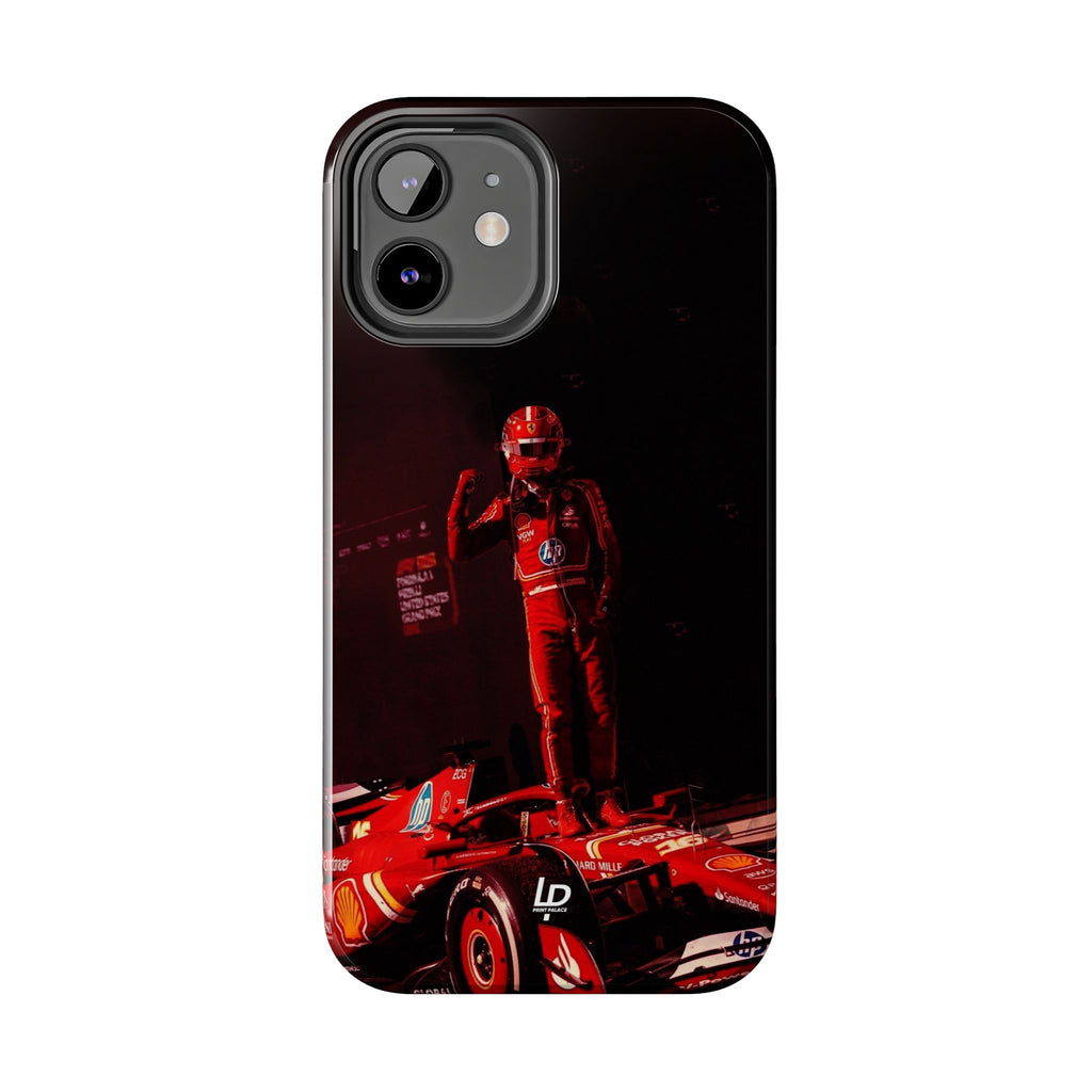 Charles Leclerc "Black" iPhone Case