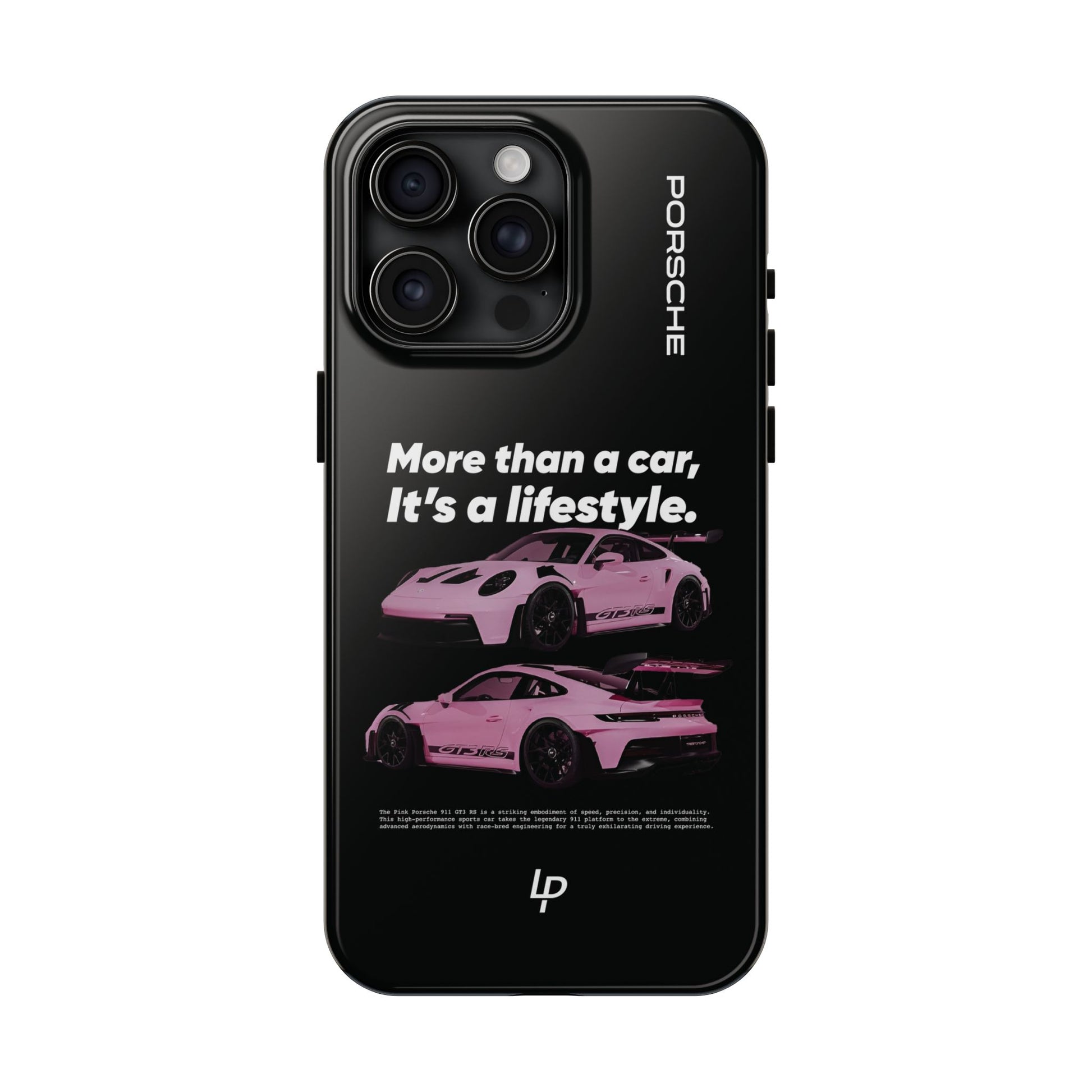 "It's a lifestyle" Porsche 911 GT3 RS iPhone Case