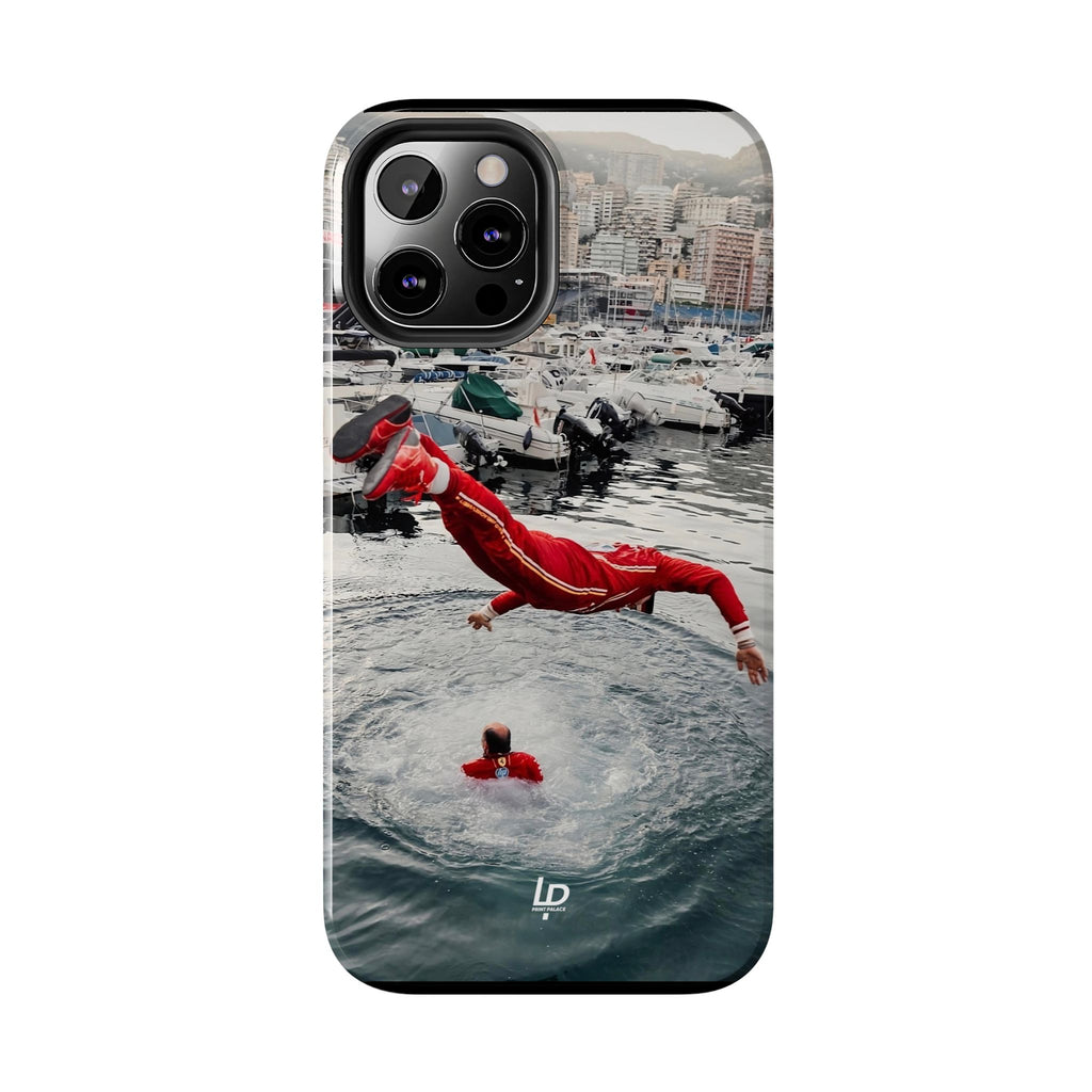 Charles Leclerc Monaco "Black" iPhone Case