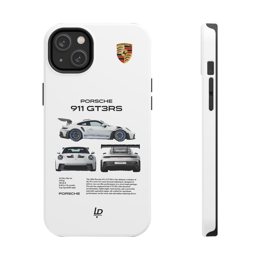 Porsche 911 GT3 RS "White" iPhone Case