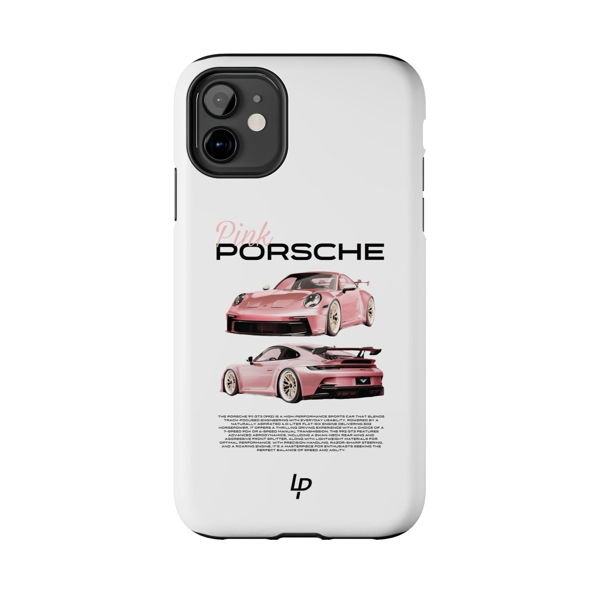 "Pink" Porsche 911 GT3 iPhone Case