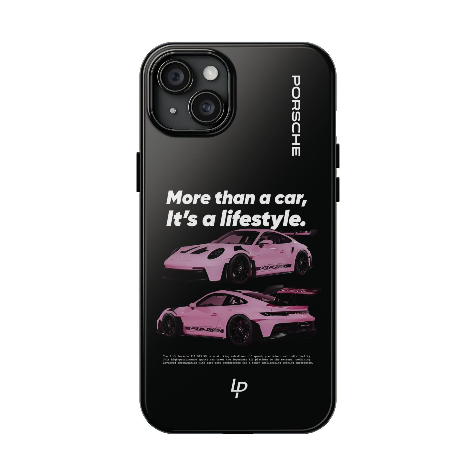 "It's a lifestyle" Porsche 911 GT3 RS iPhone Case