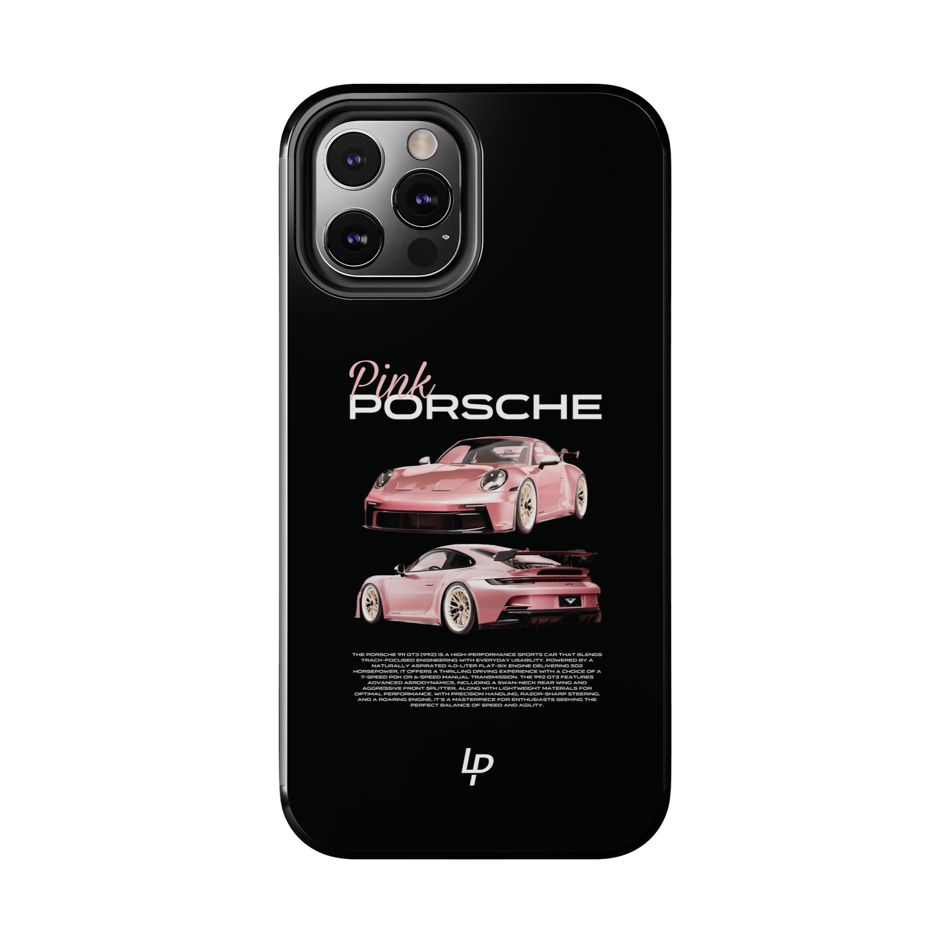 "Pink" Porsche 911 GT3 iPhone Case