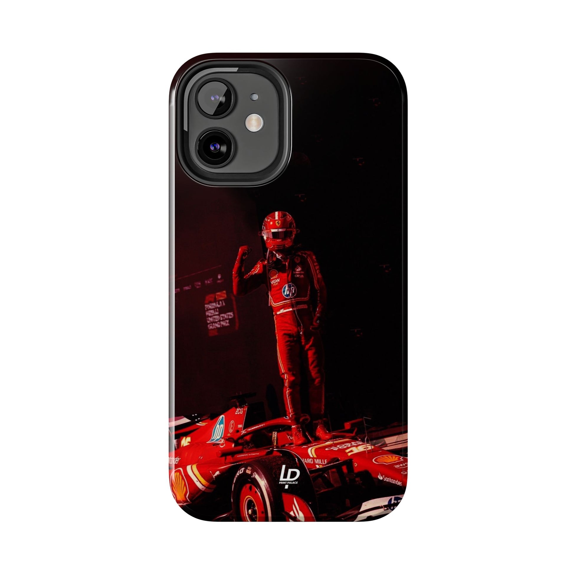 Charles Leclerc "Black" iPhone Case
