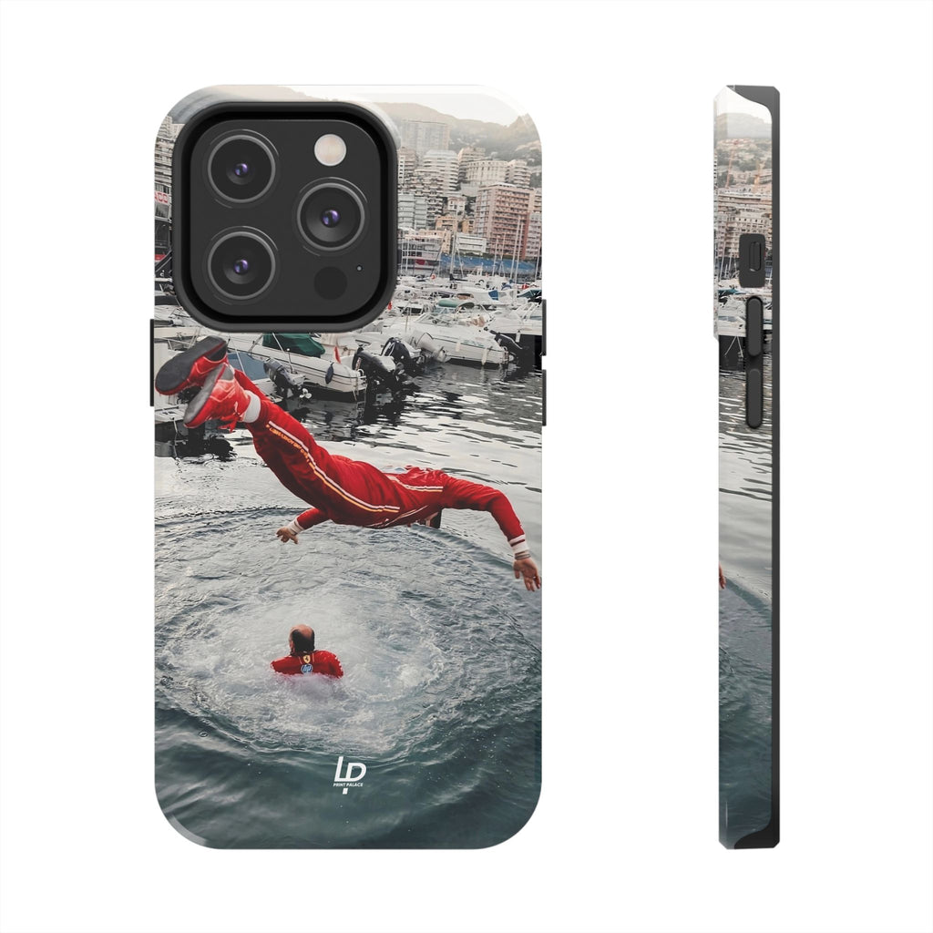 Charles Leclerc Monaco "Black" iPhone Case