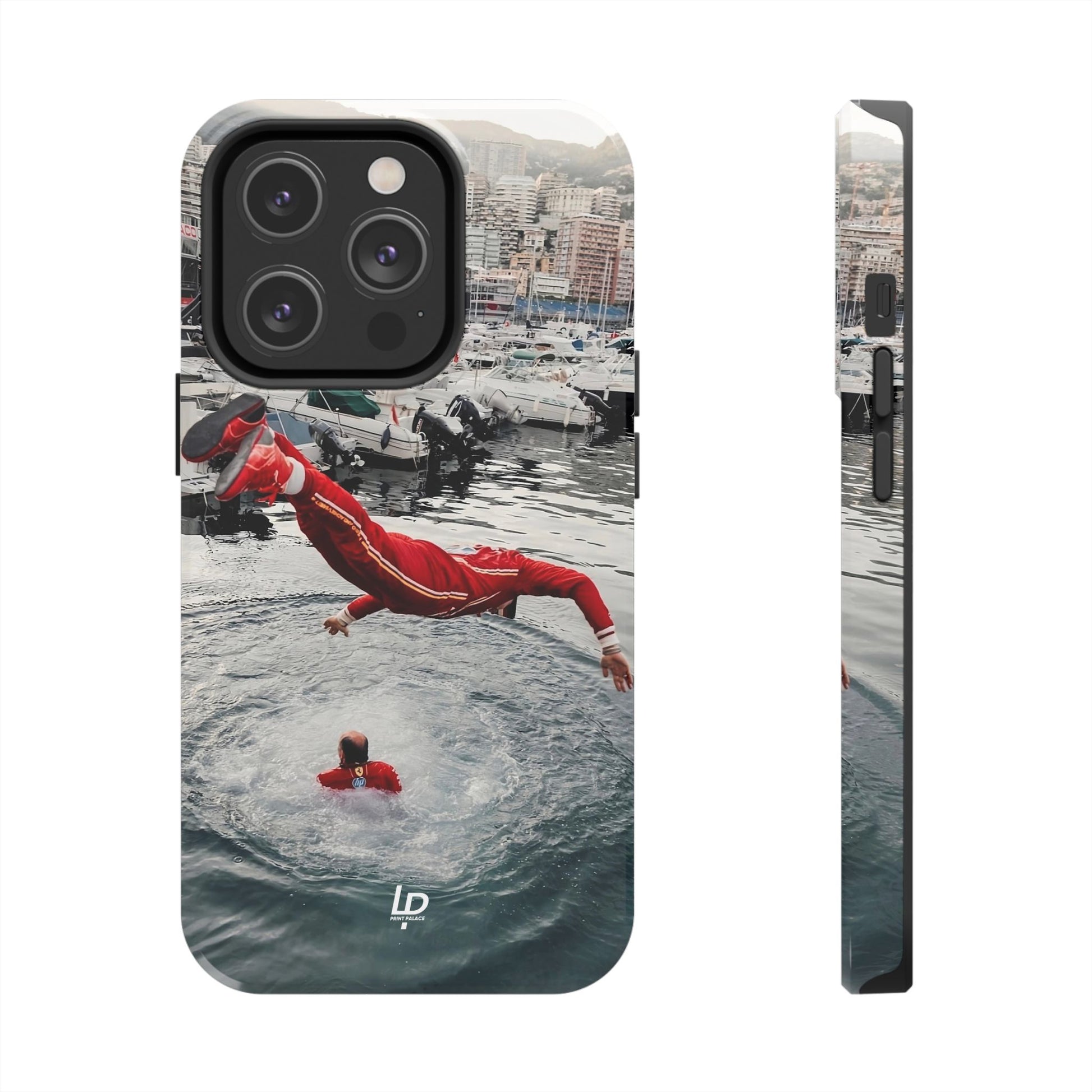 Charles Leclerc Monaco "Black" iPhone Case