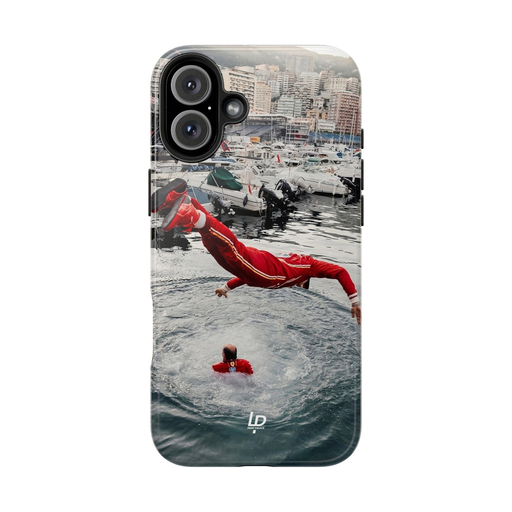 Charles Leclerc Monaco "Black" iPhone Case