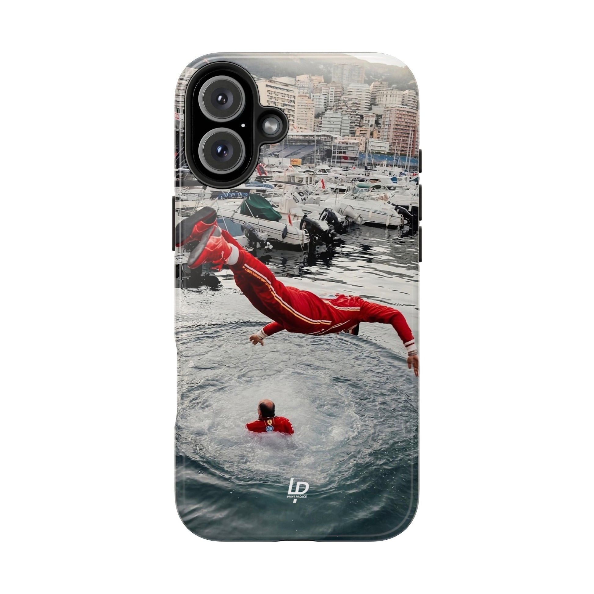 Charles Leclerc Monaco "Black" iPhone Case
