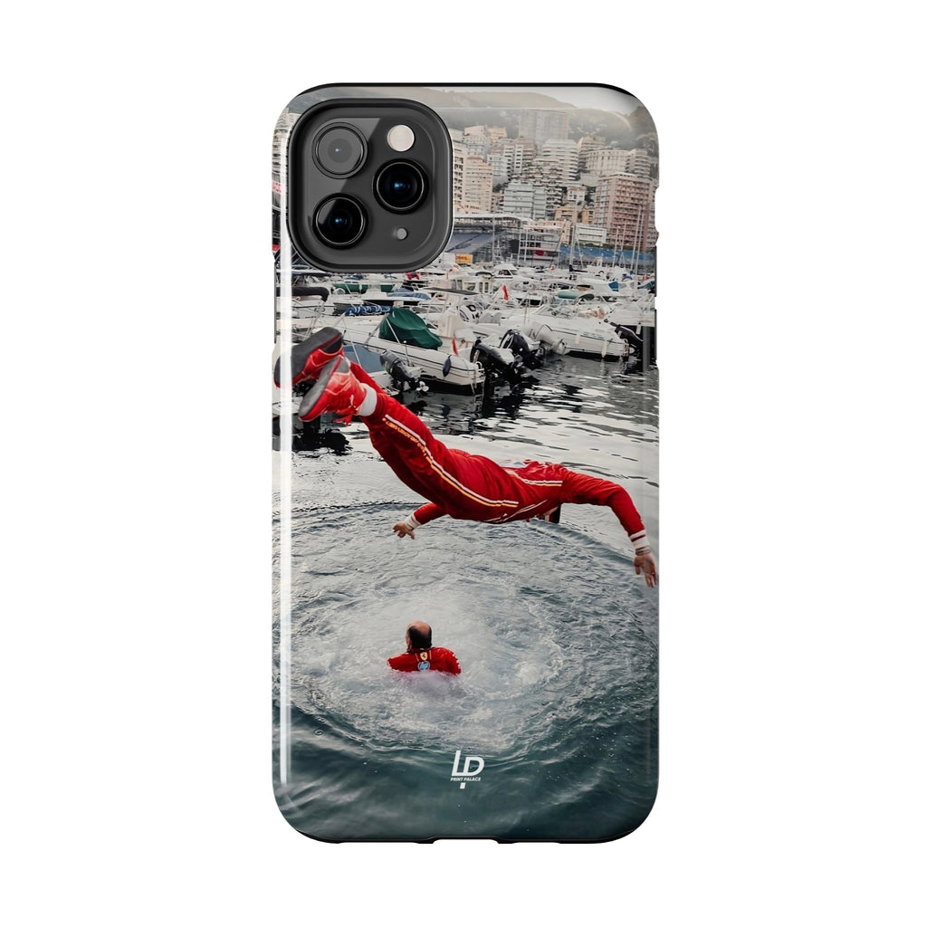 Charles Leclerc Monaco "Black" iPhone Case