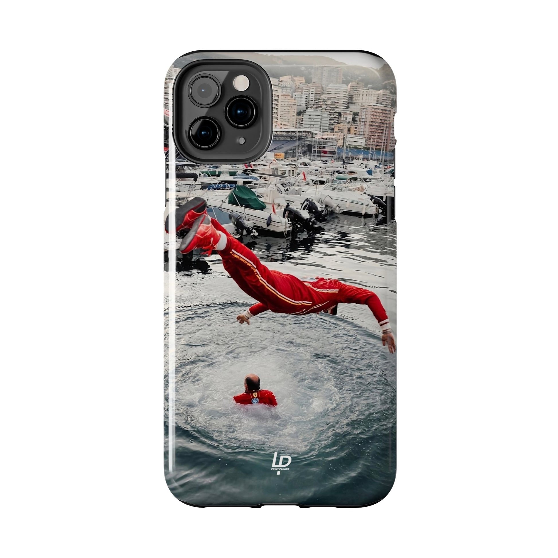 Charles Leclerc Monaco "Black" iPhone Case