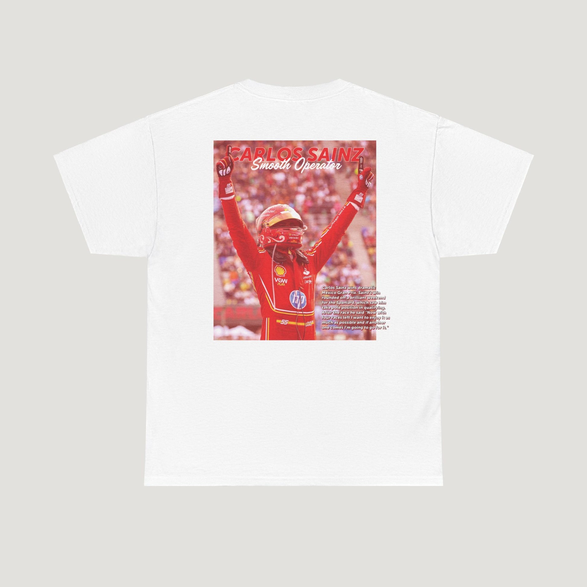 Carlos Sainz Smooth Operator Tee