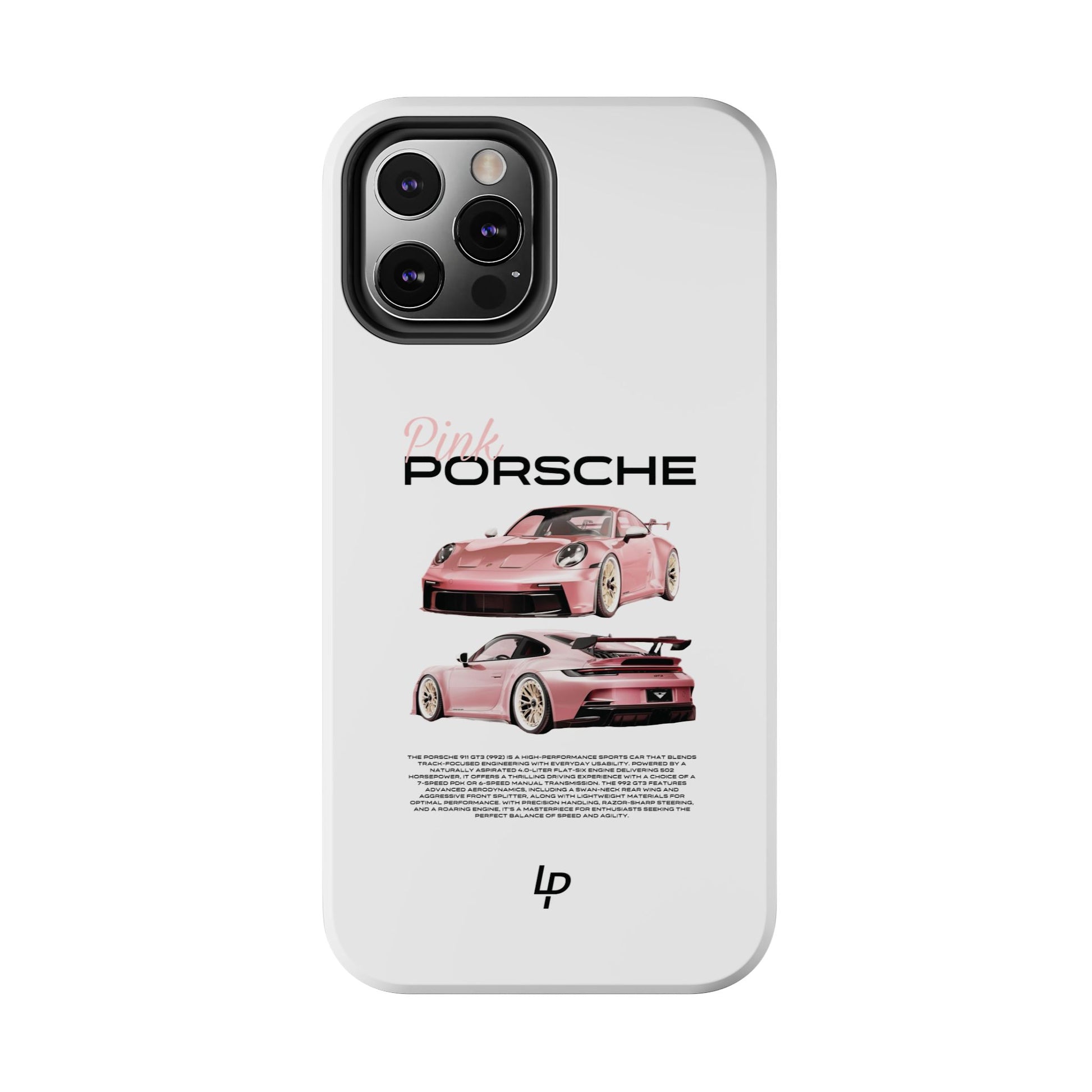 "Pink" Porsche 911 GT3 iPhone Case