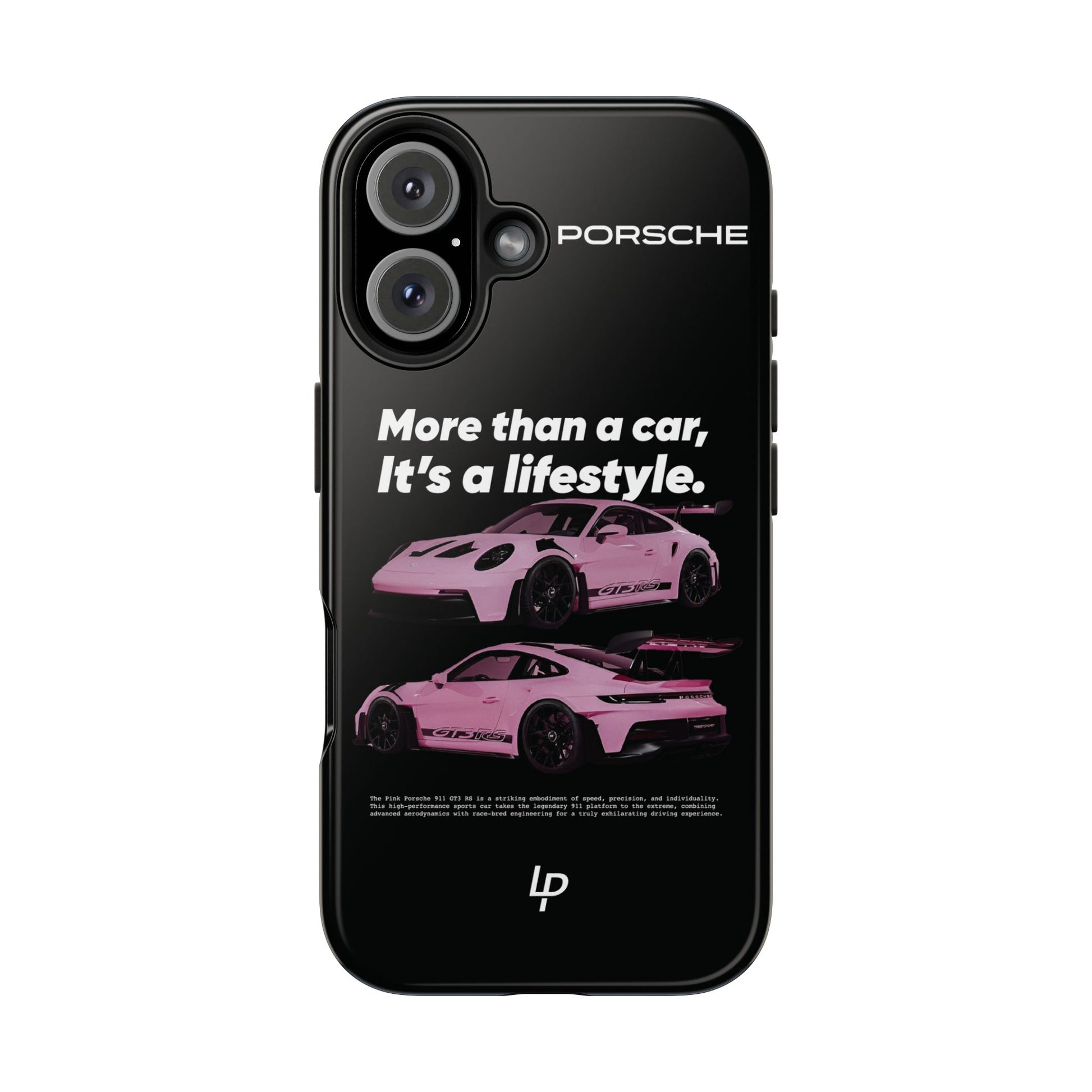 "It's a lifestyle" Porsche 911 GT3 RS iPhone Case