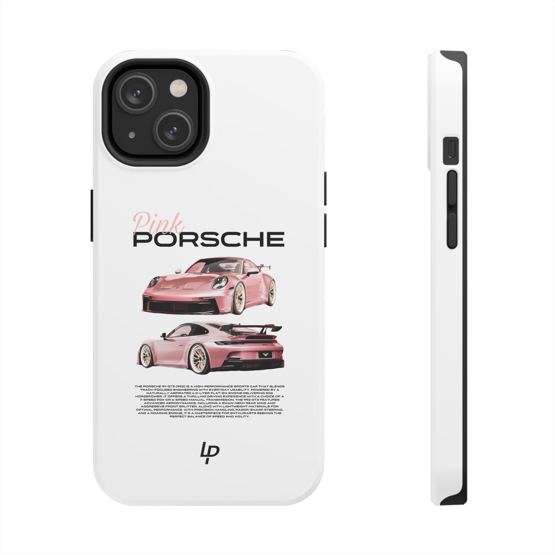 "Pink" Porsche 911 GT3 iPhone Case