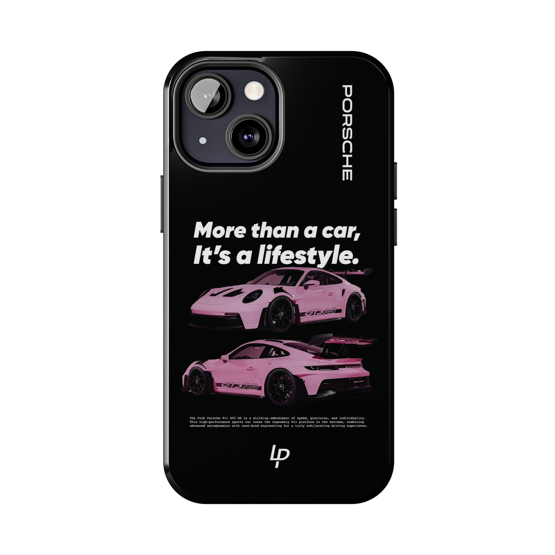 "It's a lifestyle" Porsche 911 GT3 RS iPhone Case