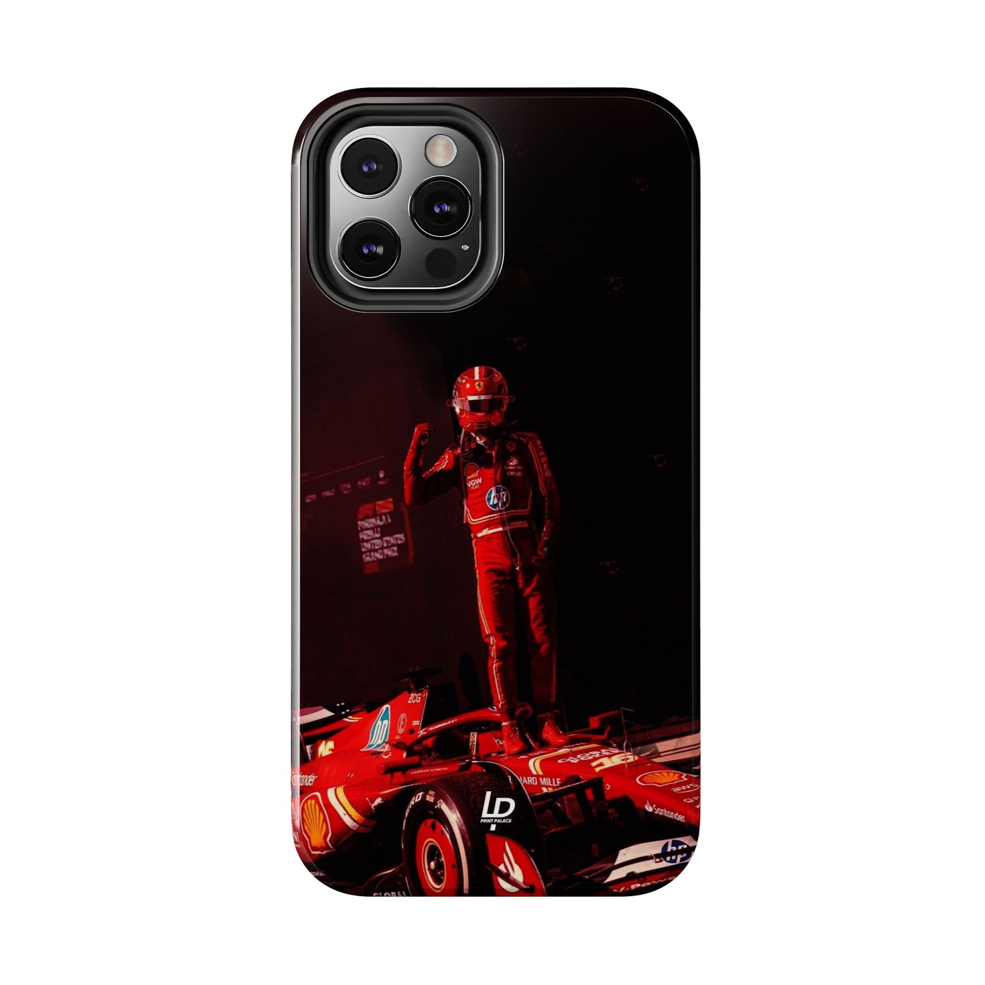Charles Leclerc "Black" iPhone Case