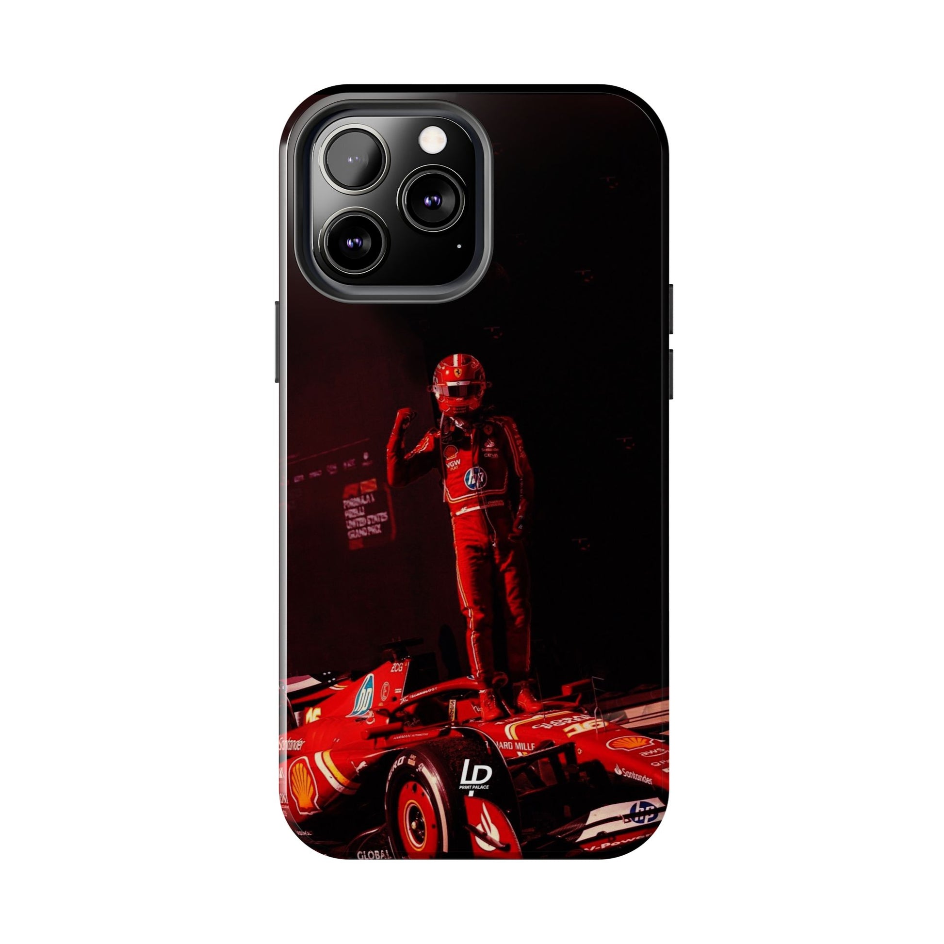 Charles Leclerc "Black" iPhone Case