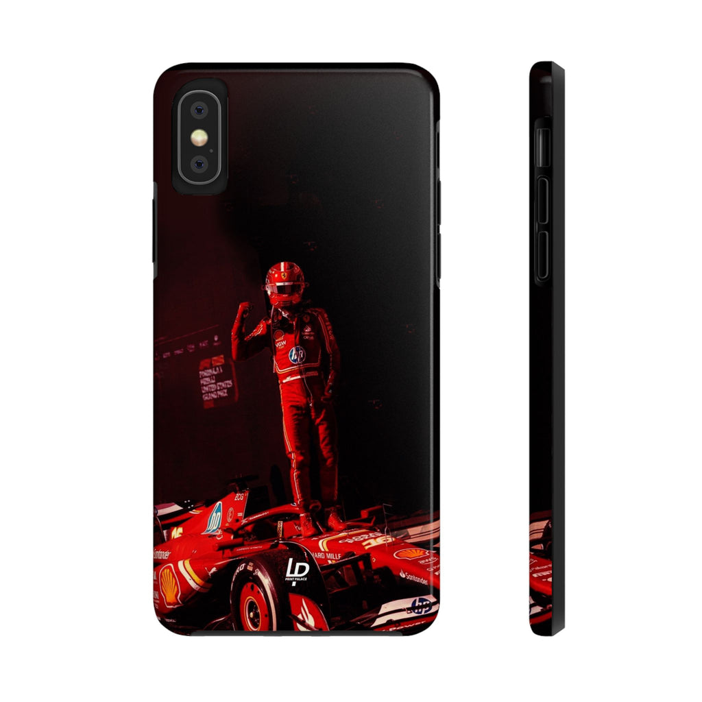 Charles Leclerc "Black" iPhone Case